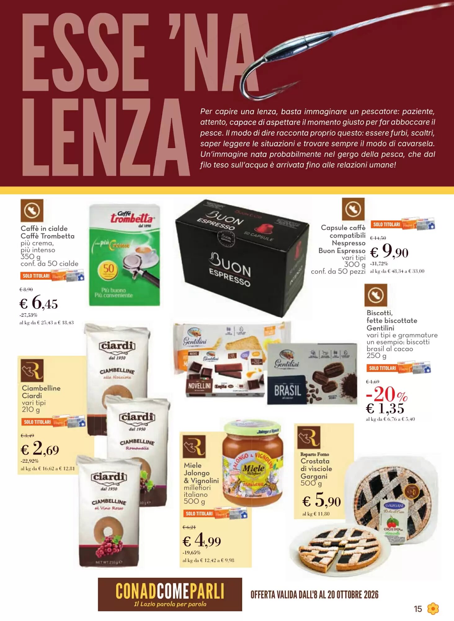 Volantino promozionale Conad  valide dal 08/10/2026 - Pagina 15.