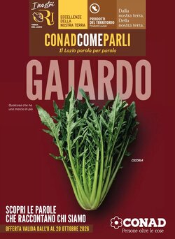 Volantino promozionale Conad  valide dal 08/10/2026