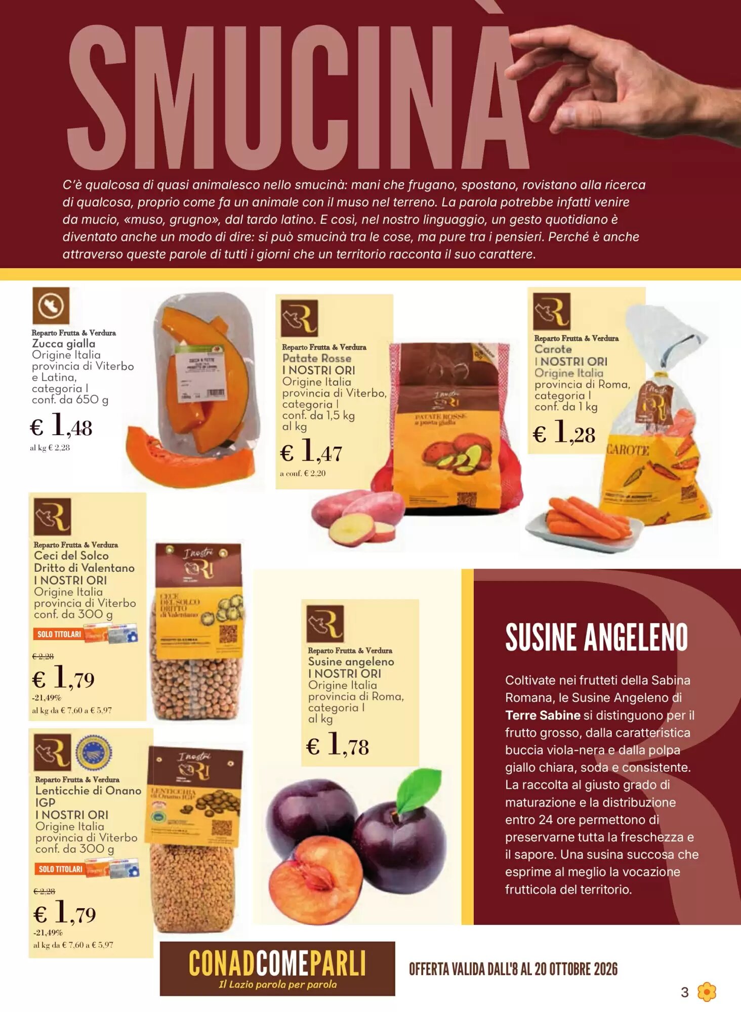 Volantino promozionale Conad  valide dal 08/10/2026 - Pagina 3.