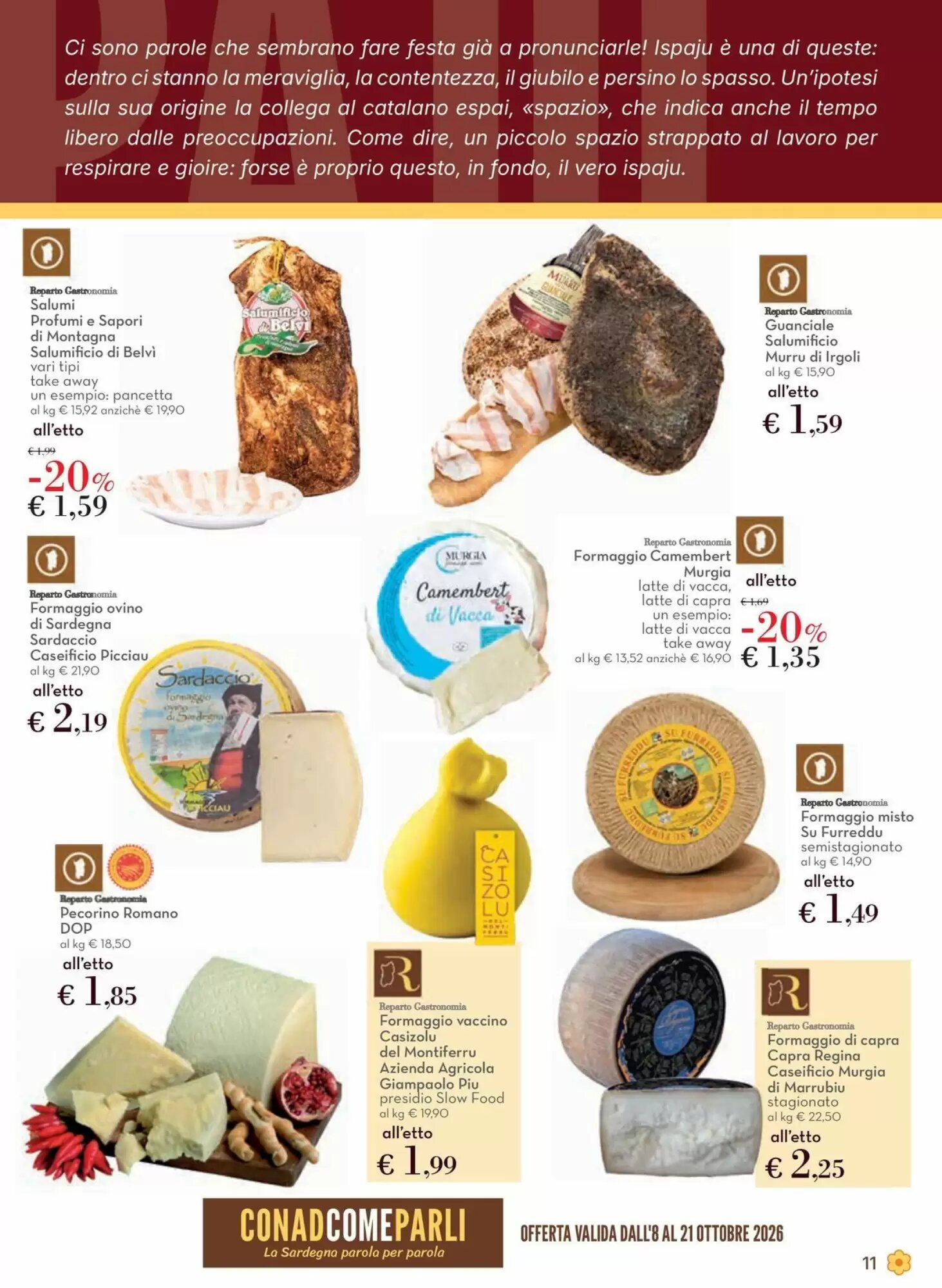 Volantino promozionale Conad  valide dal 08/10/2026 - Pagina 11.