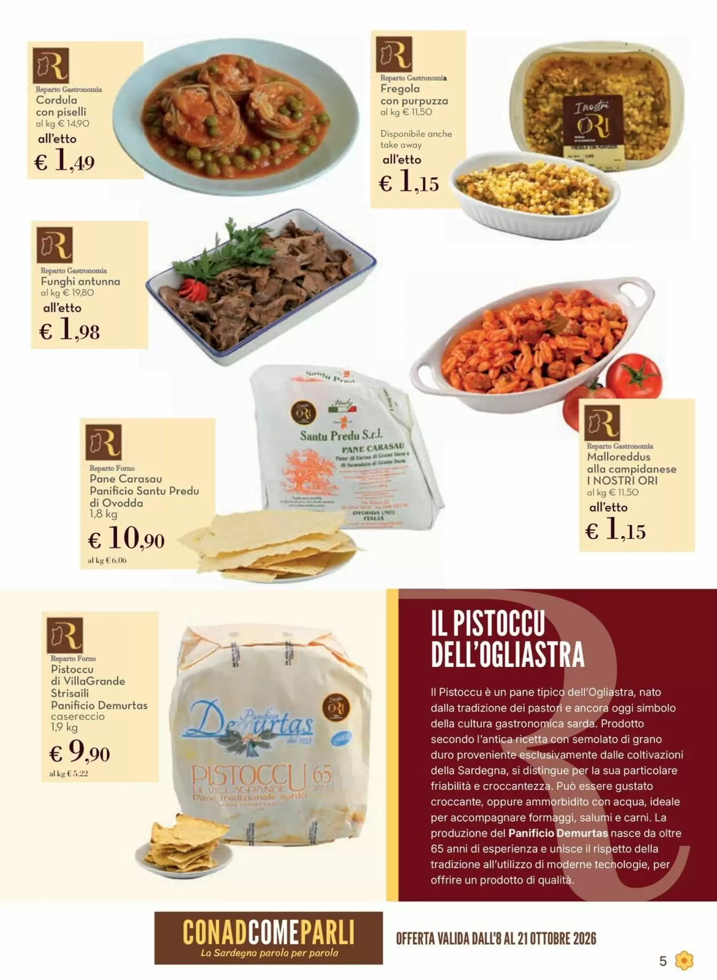 Volantino promozionale Conad  valide dal 08/10/2026 - Pagina 5.