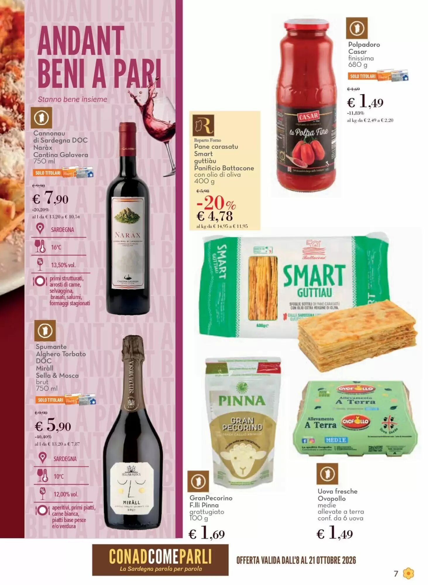 Volantino promozionale Conad  valide dal 08/10/2026 - Pagina 7.
