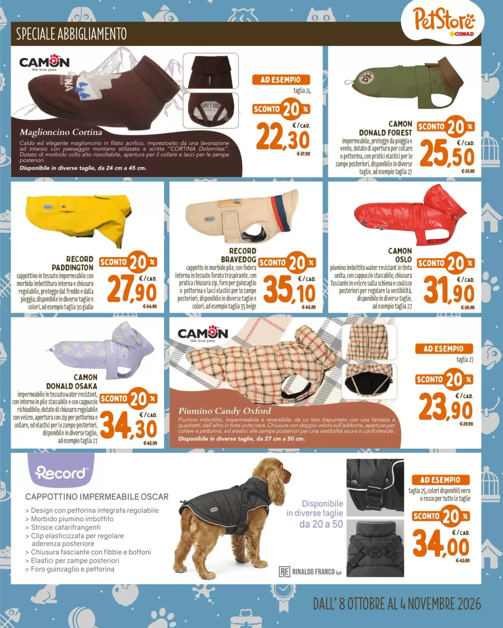 Volantino promozionale Pet Store Conad  valide dal 08/10/2026 - Pagina 7.
