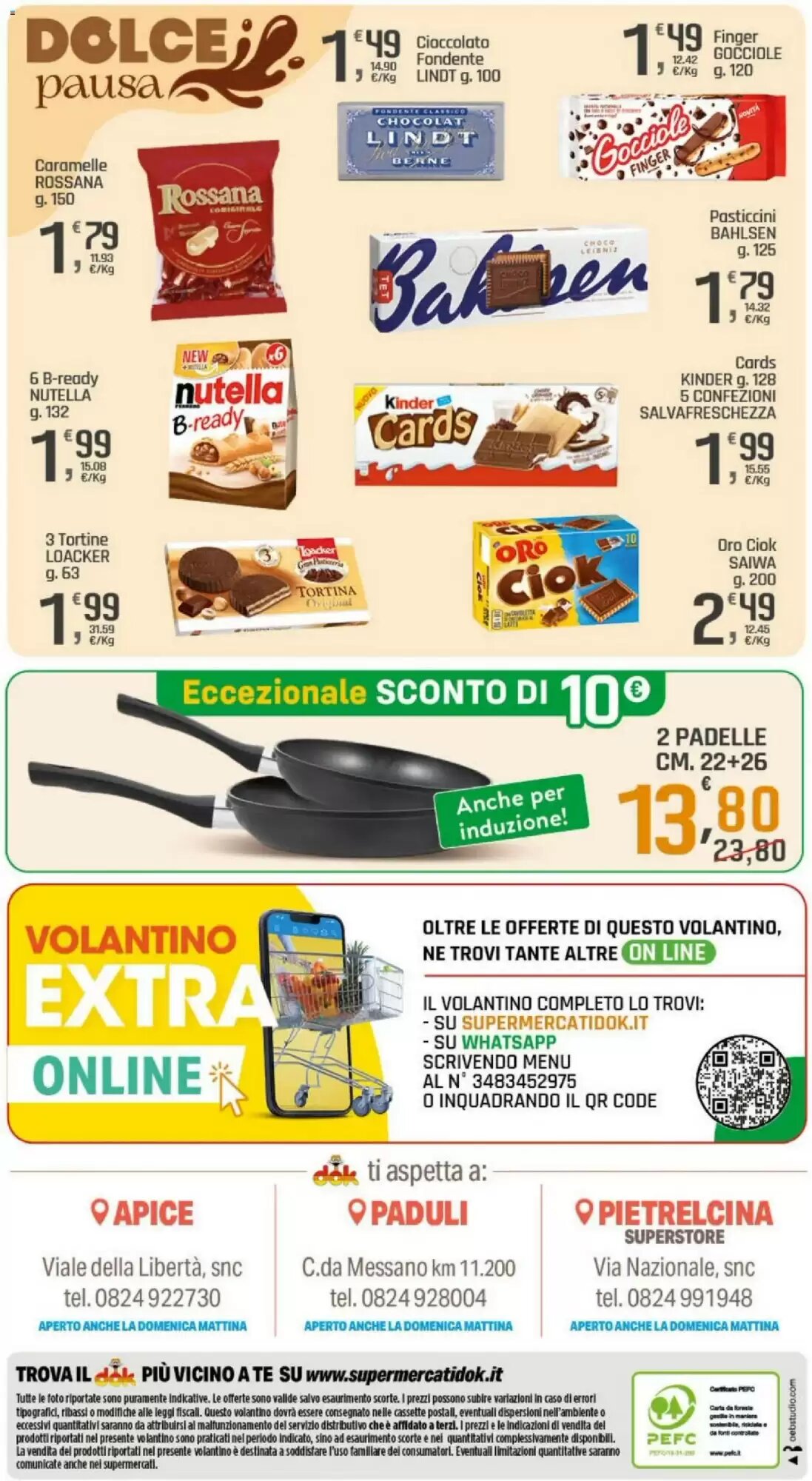 Volantino promozionale Supermercati Dok  valide dal 08/10/2026 - Pagina 20.