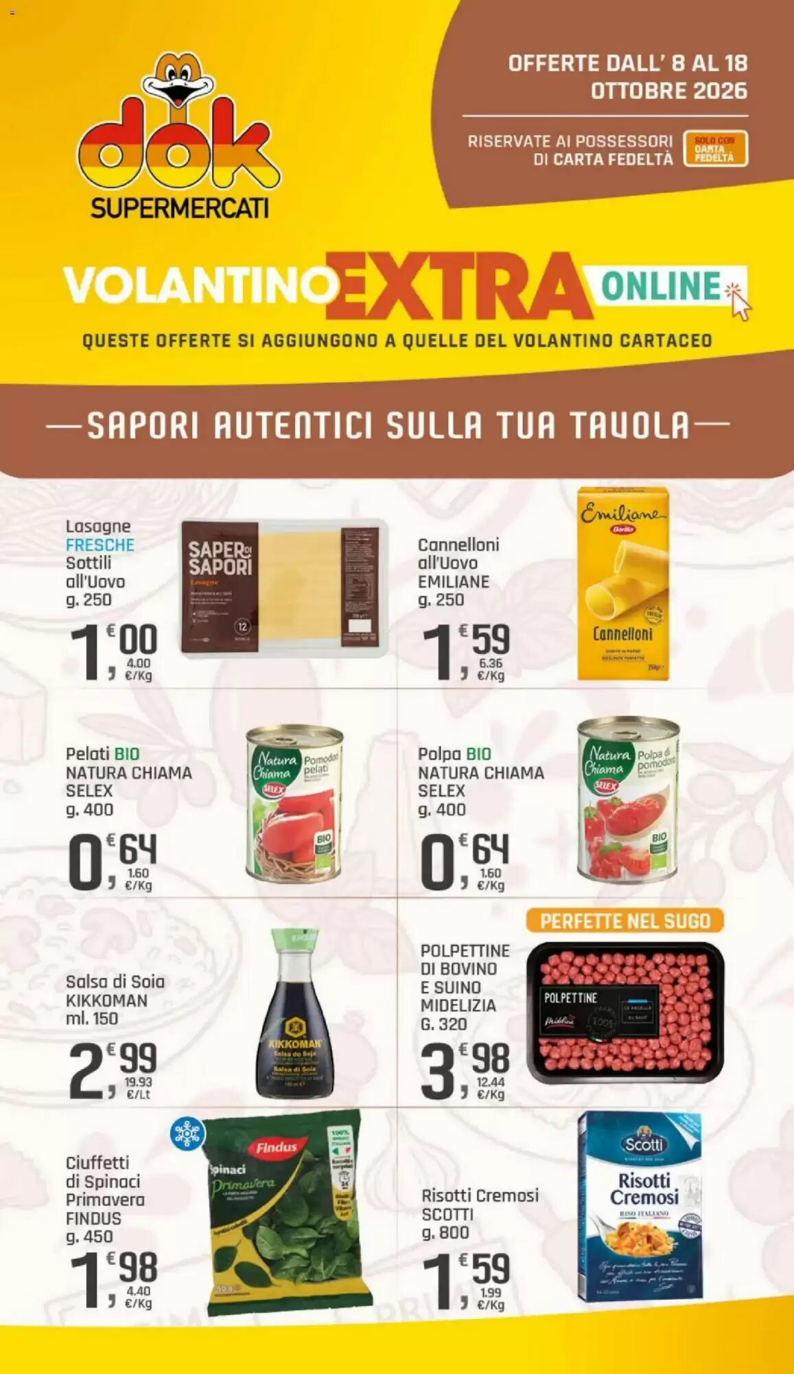 Volantino promozionale Supermercati Dok  valide dal 08/10/2026 - Pagina 21.