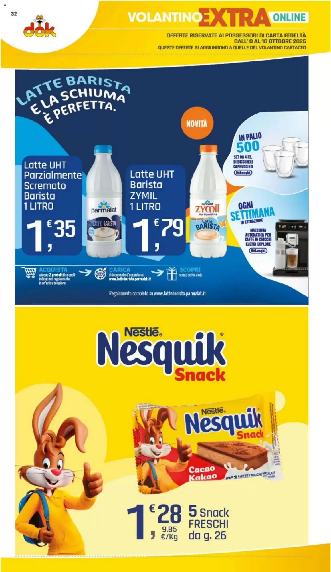 Volantino promozionale Supermercati Dok  valide dal 08/10/2026 - Pagina 32.