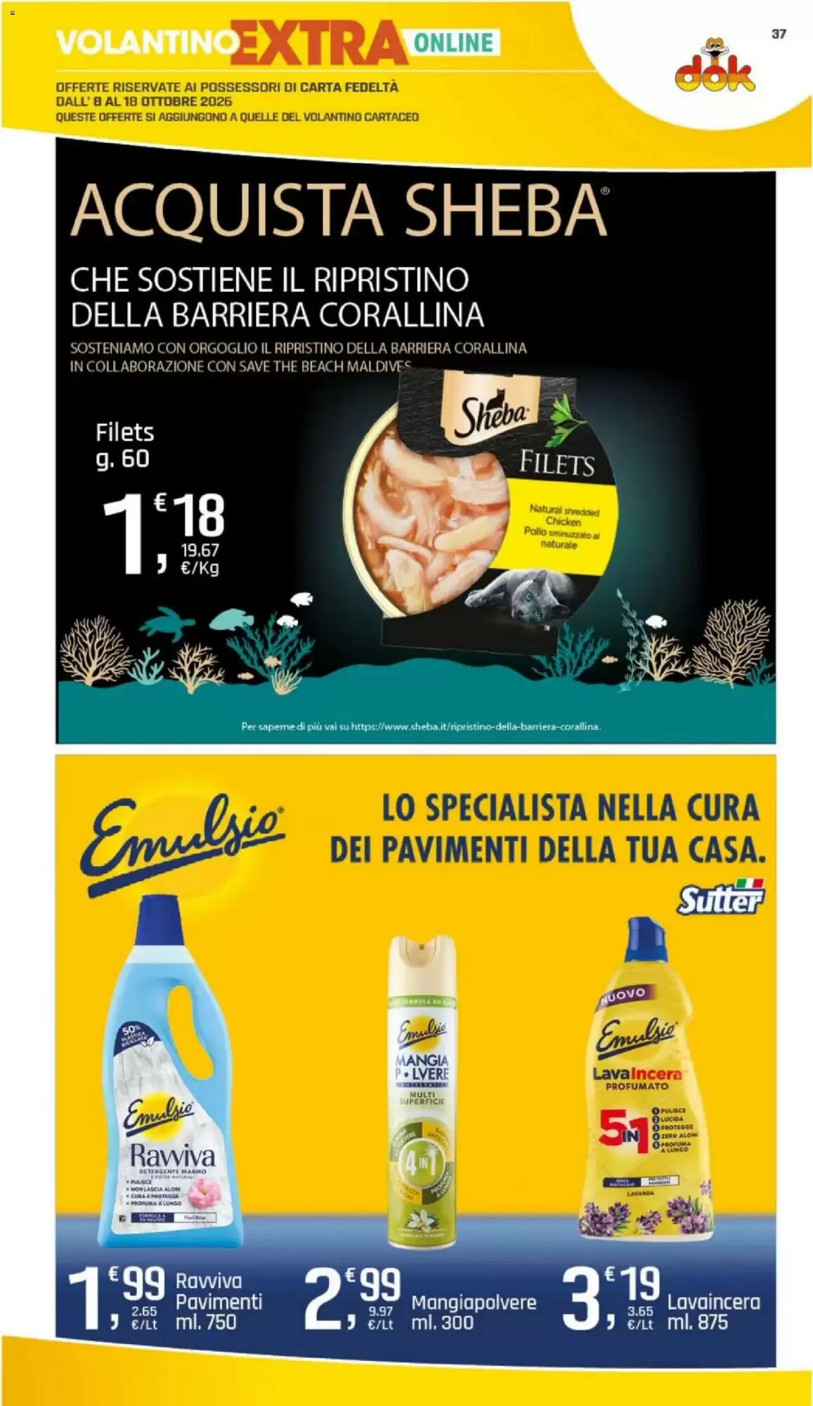 Volantino promozionale Supermercati Dok  valide dal 08/10/2026 - Pagina 37.