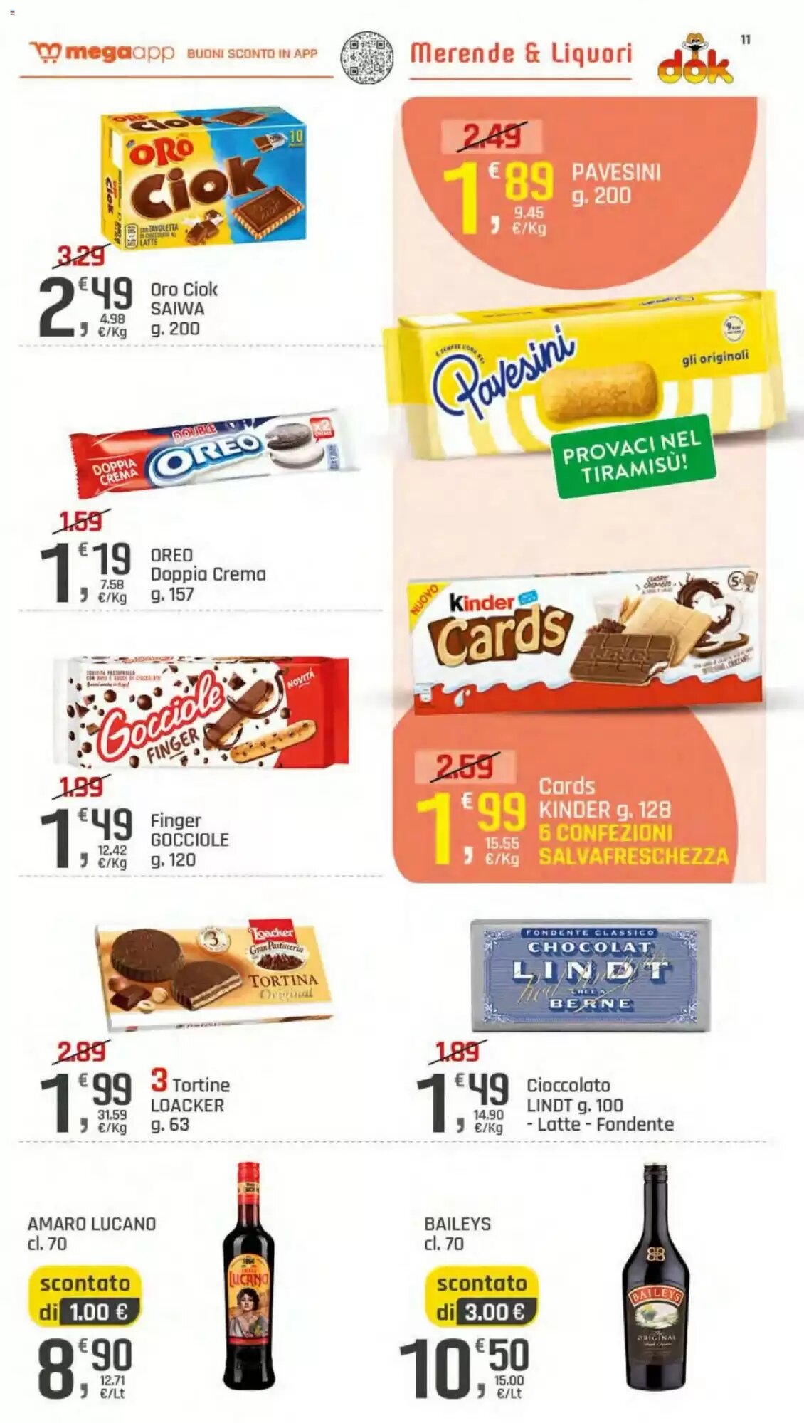 Volantino promozionale Supermercati Dok  valide dal 08/10/2026 - Pagina 11.