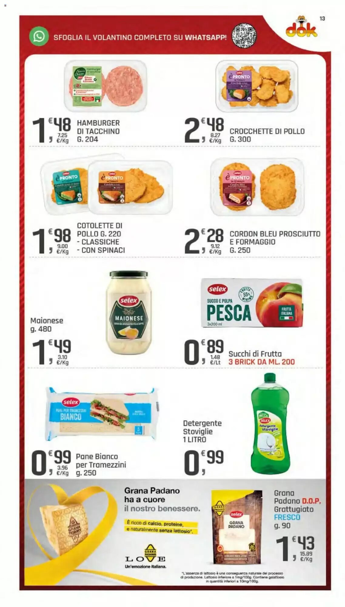 Volantino promozionale Supermercati Dok  valide dal 08/10/2026 - Pagina 13.