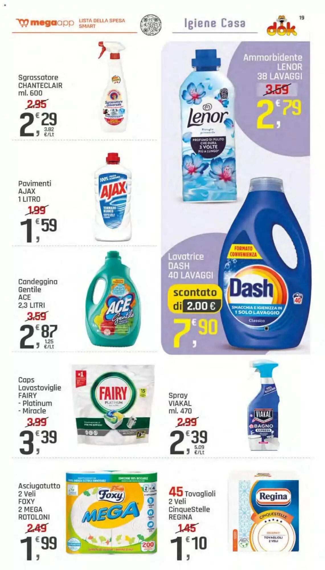 Volantino promozionale Supermercati Dok  valide dal 08/10/2026 - Pagina 19.