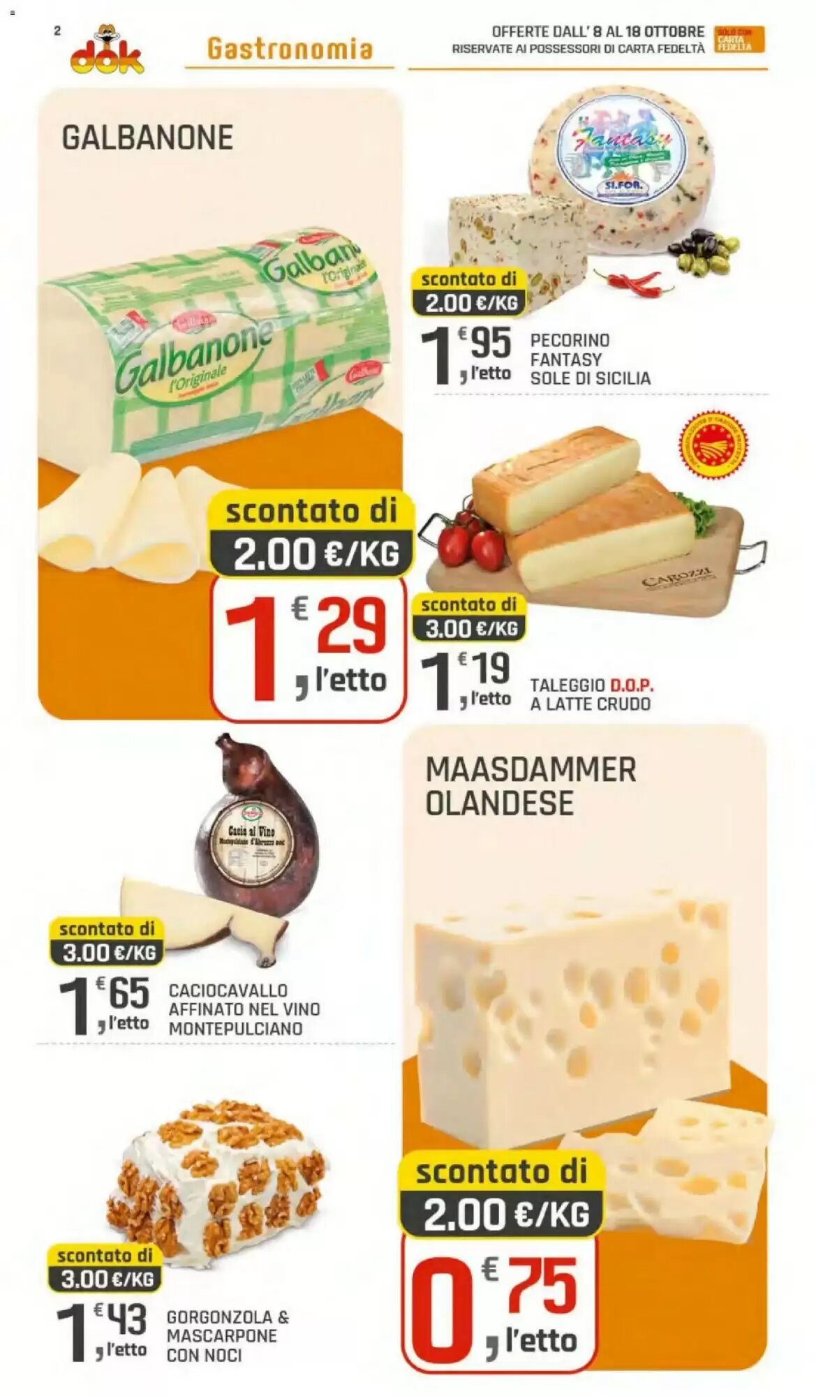 Volantino promozionale Supermercati Dok  valide dal 08/10/2026 - Pagina 2.