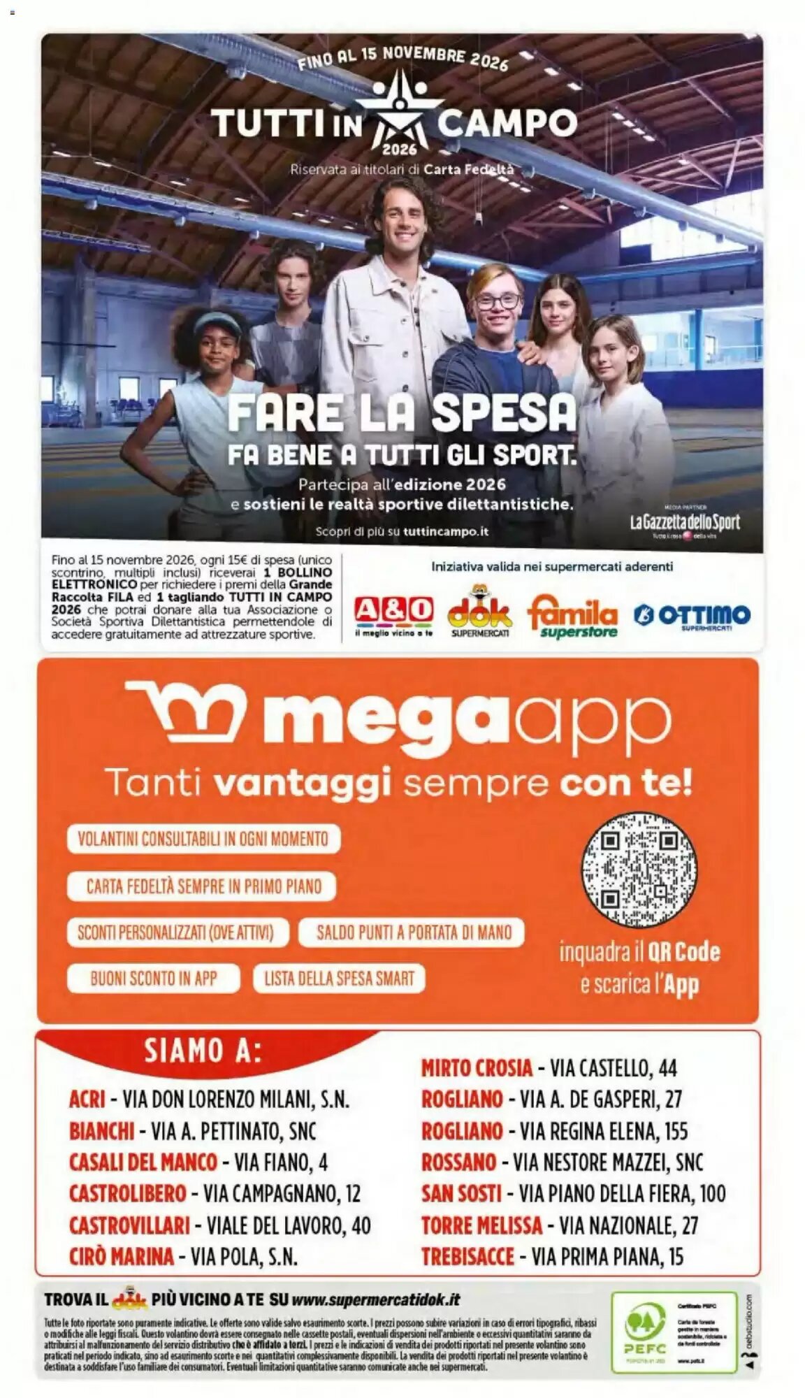 Volantino promozionale Supermercati Dok  valide dal 08/10/2026 - Pagina 20.