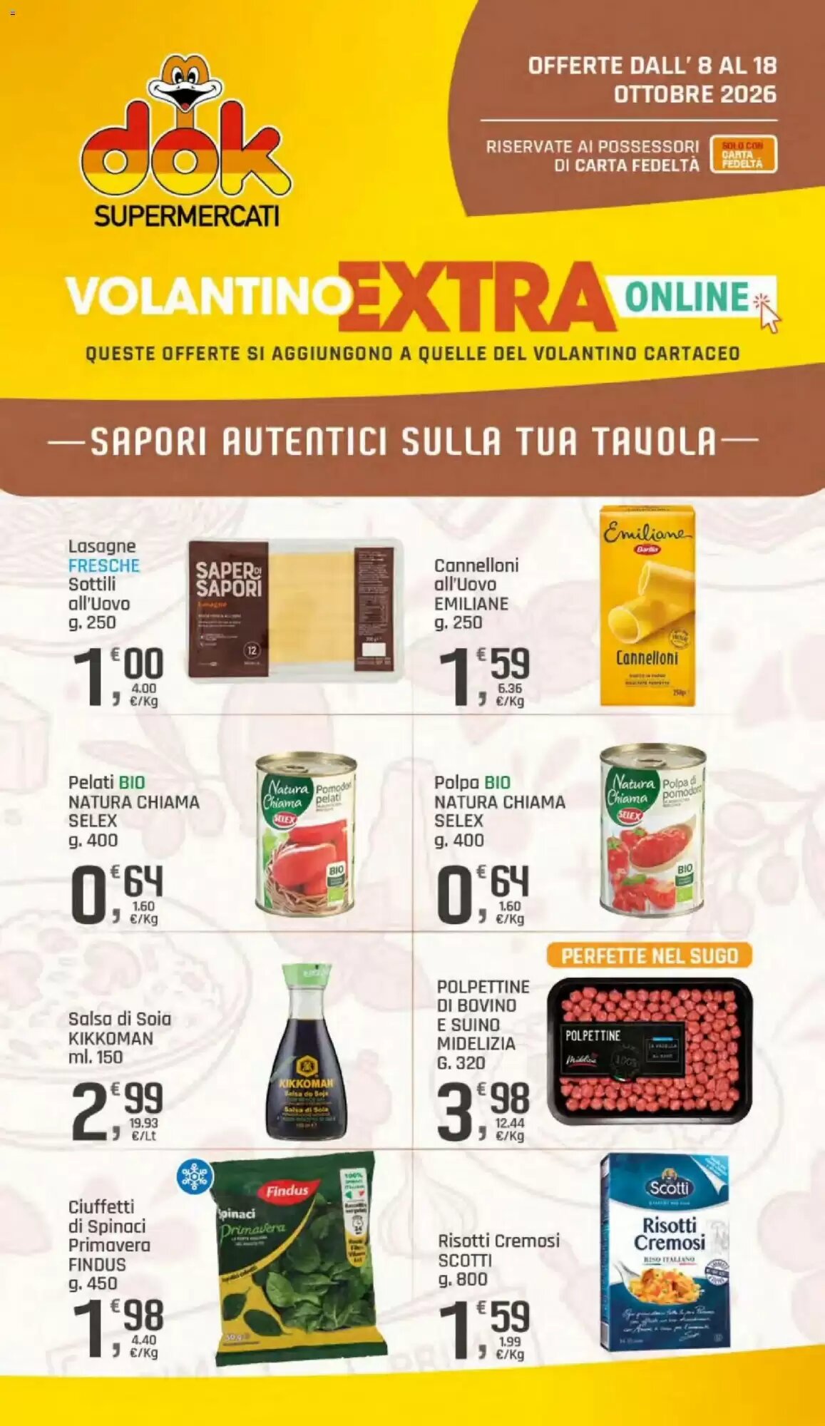 Volantino promozionale Supermercati Dok  valide dal 08/10/2026 - Pagina 21.