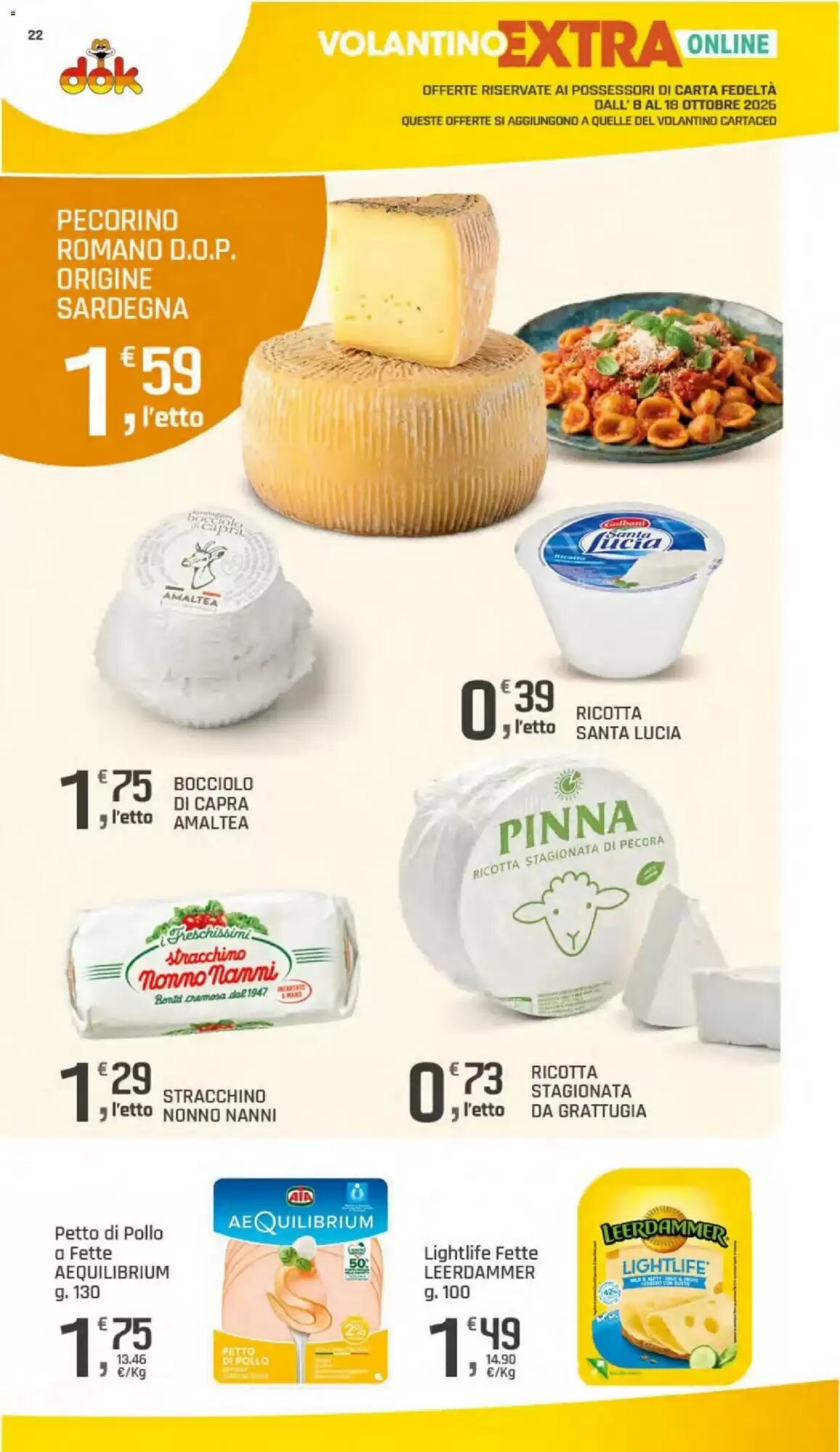 Volantino promozionale Supermercati Dok  valide dal 08/10/2026 - Pagina 22.