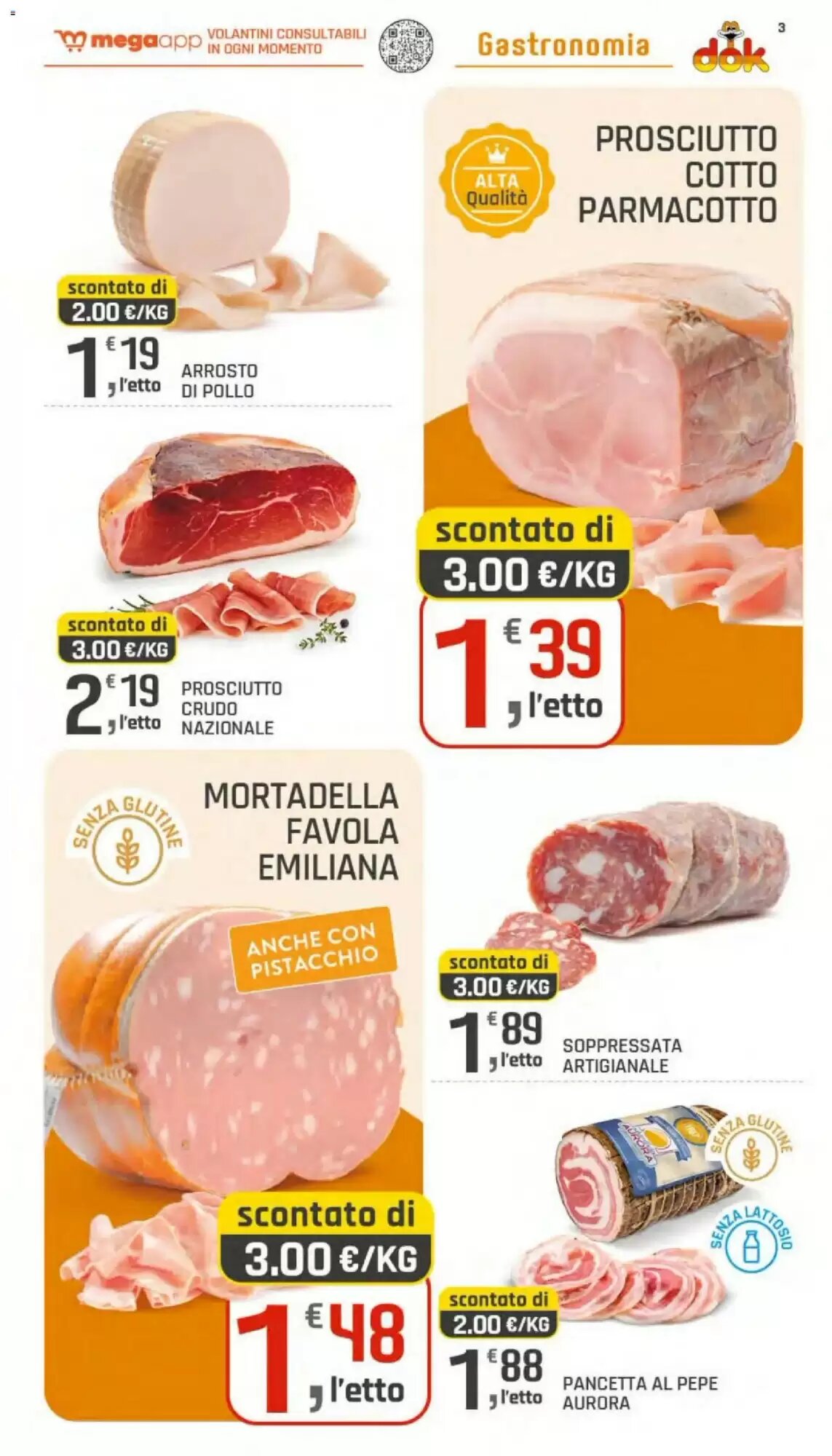 Volantino promozionale Supermercati Dok  valide dal 08/10/2026 - Pagina 3.