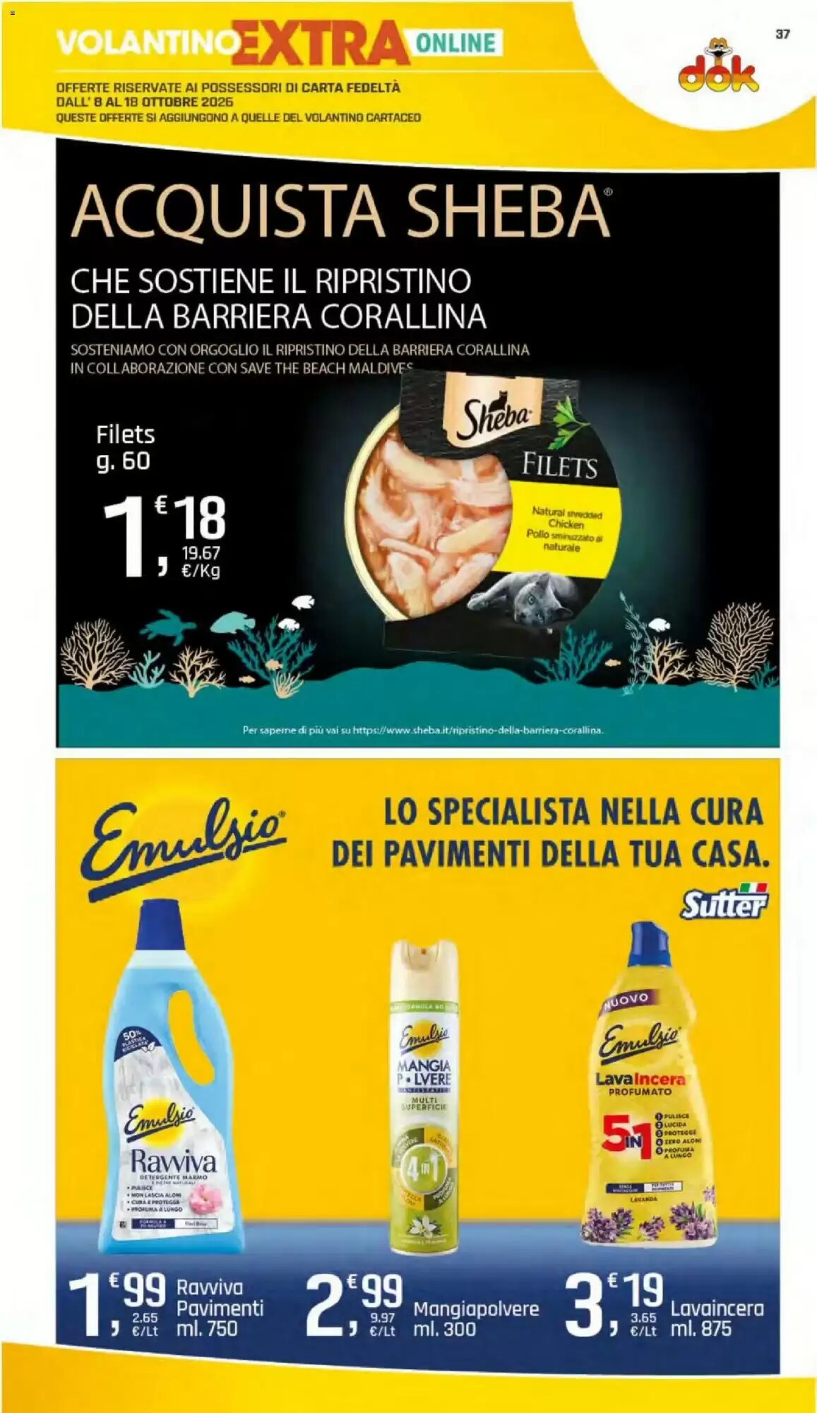 Volantino promozionale Supermercati Dok  valide dal 08/10/2026 - Pagina 37.
