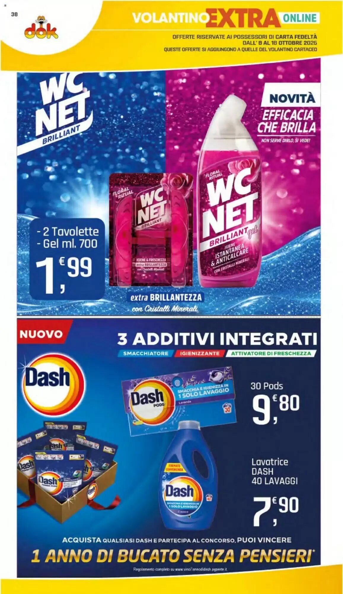 Volantino promozionale Supermercati Dok  valide dal 08/10/2026 - Pagina 38.