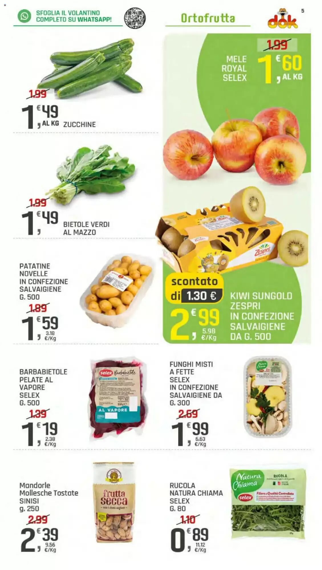 Volantino promozionale Supermercati Dok  valide dal 08/10/2026 - Pagina 5.