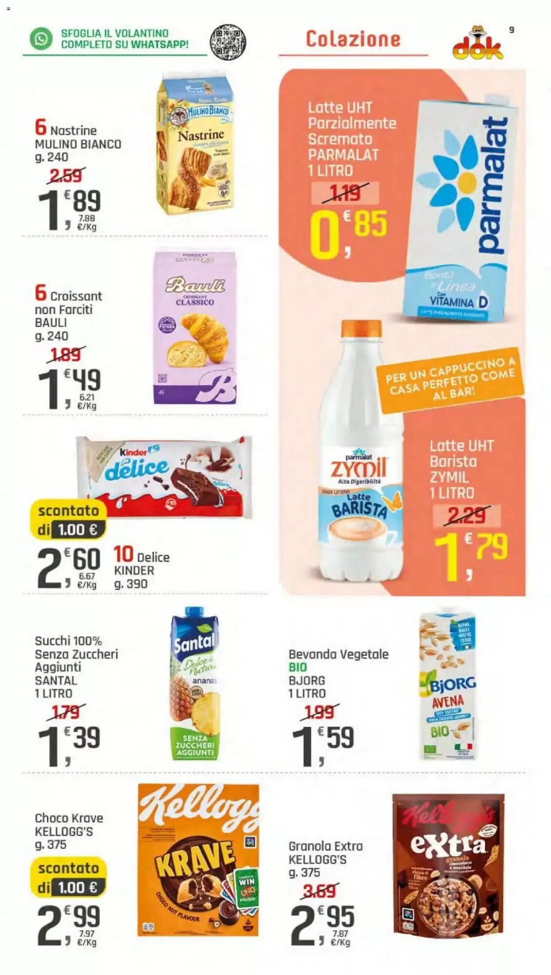 Volantino promozionale Supermercati Dok  valide dal 08/10/2026 - Pagina 9.