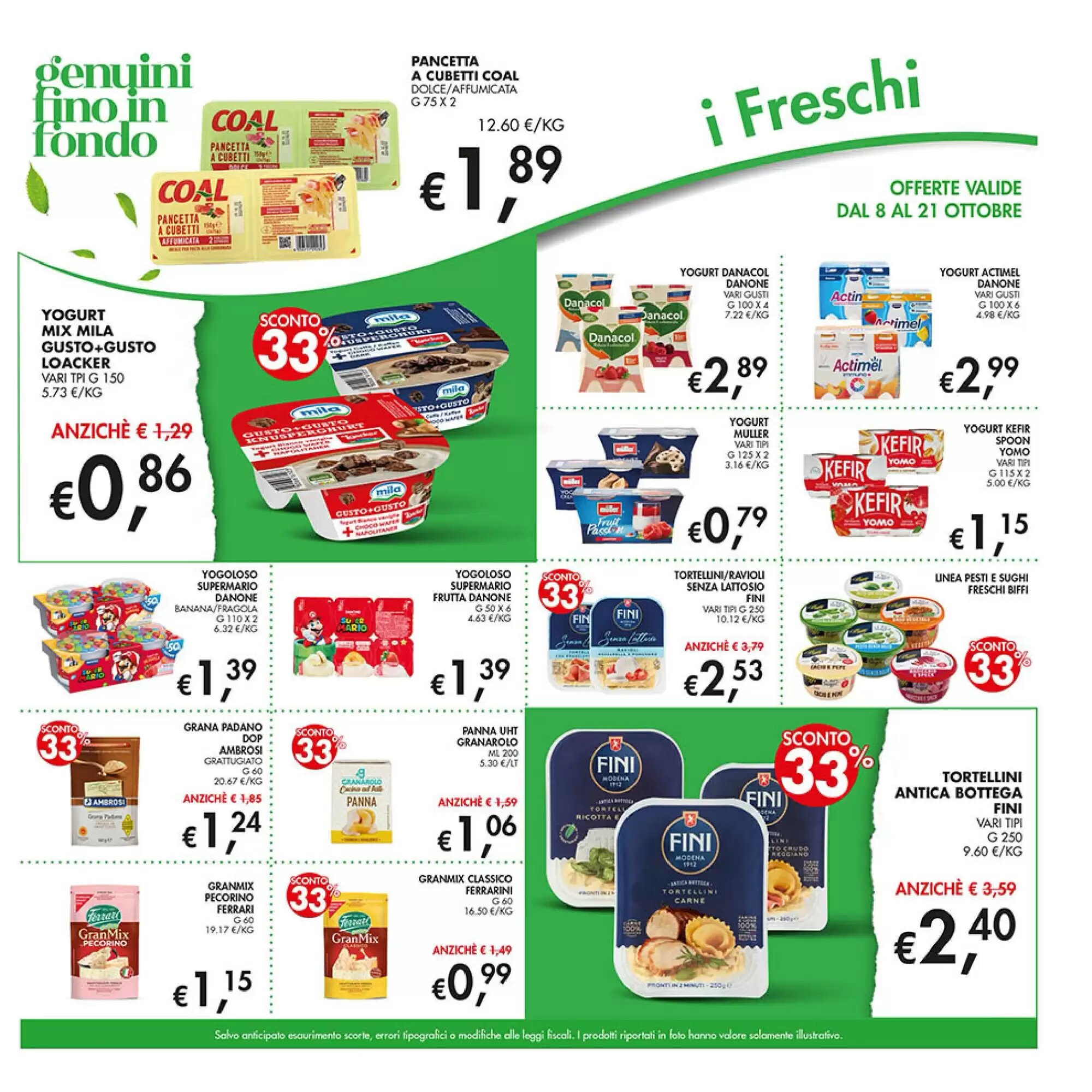 Volantino promozionale Coal  valide dal 08/10/2026 - Pagina 9.