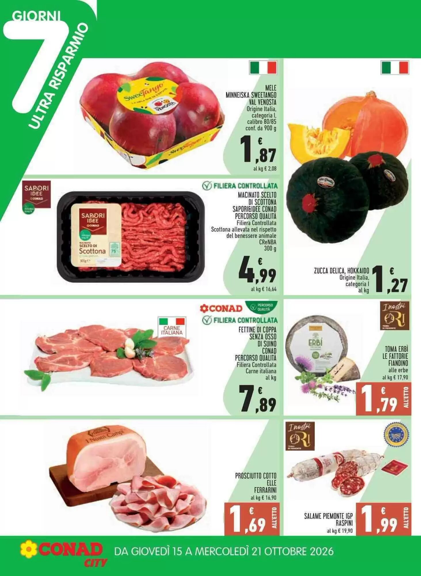 Volantino promozionale Conad City  valide dal 08/10/2026 - Pagina 18.