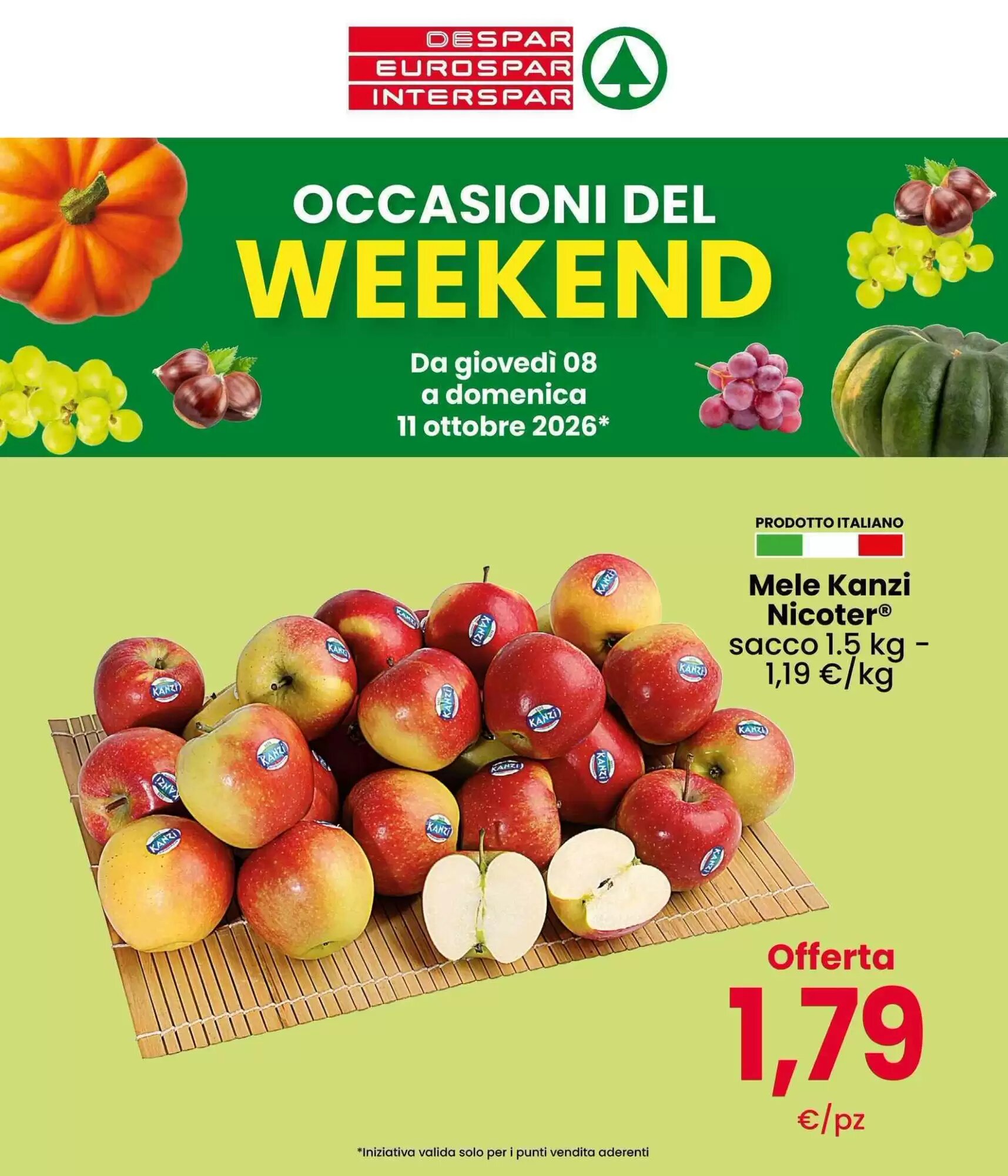 Volantino promozionale Interspar valide dal 08/10/2026 - Pagina 1.