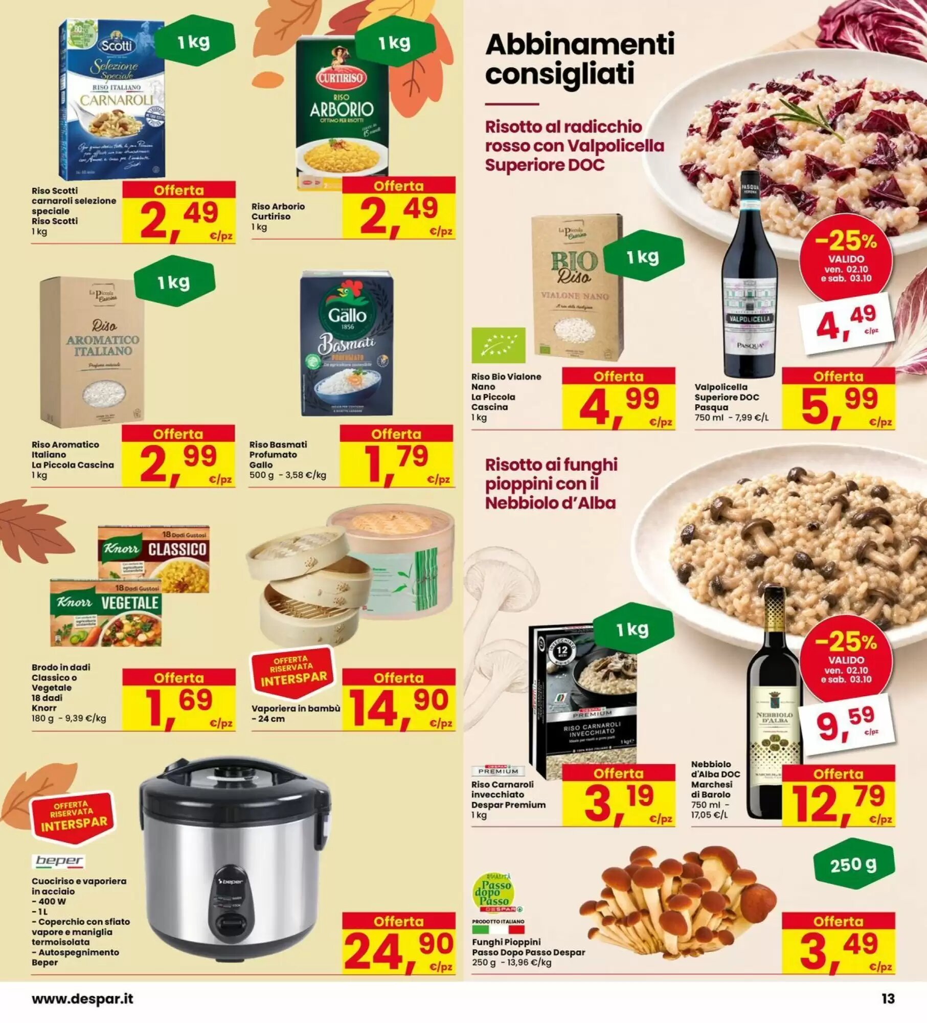 Volantino promozionale Eurospar  valide dal 08/10/2026 - Pagina 13.