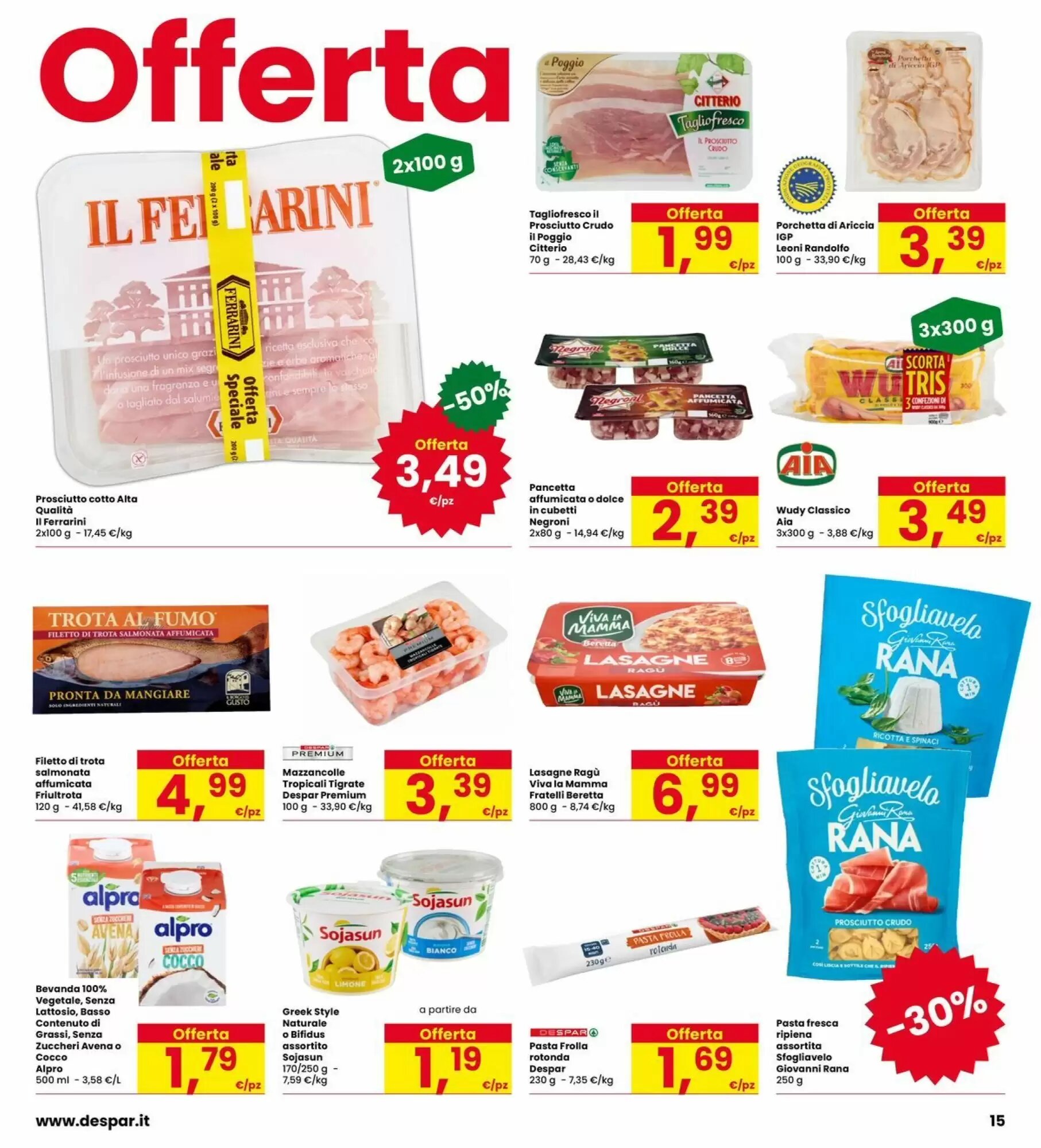 Volantino promozionale Eurospar  valide dal 08/10/2026 - Pagina 15.