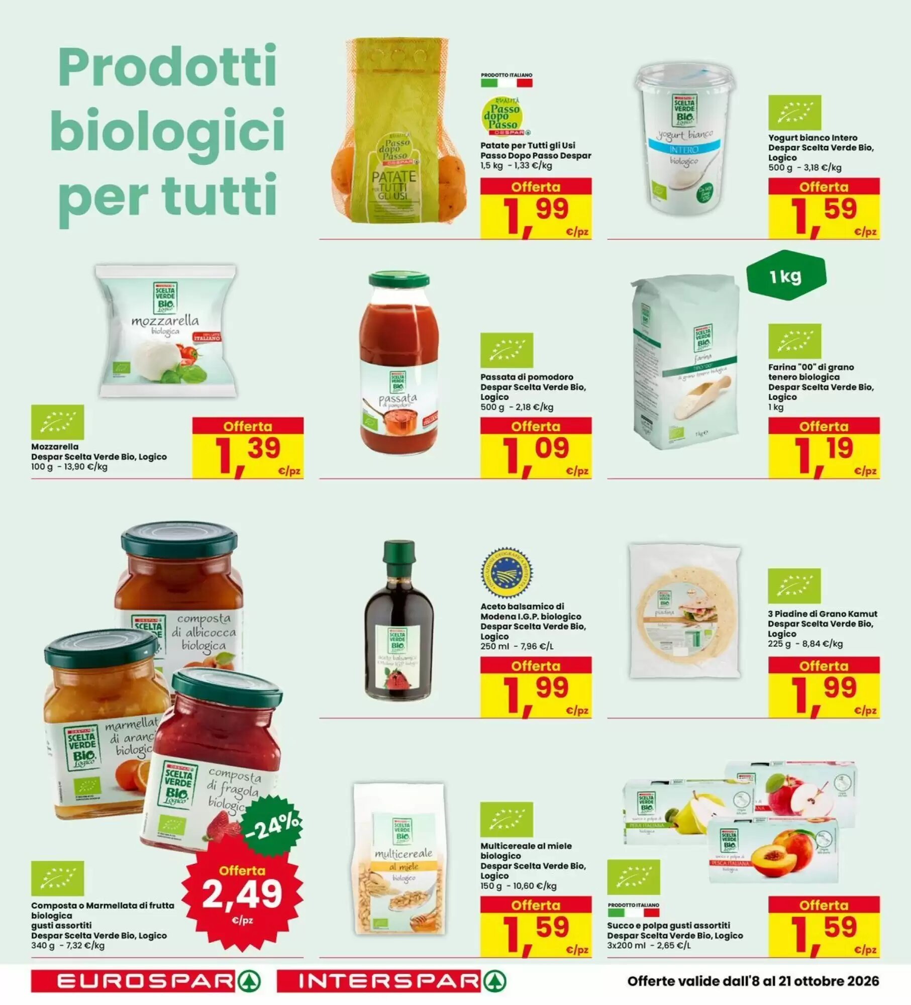 Volantino promozionale Eurospar  valide dal 08/10/2026 - Pagina 16.