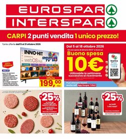 Volantino promozionale Eurospar  valide dal 08/10/2026