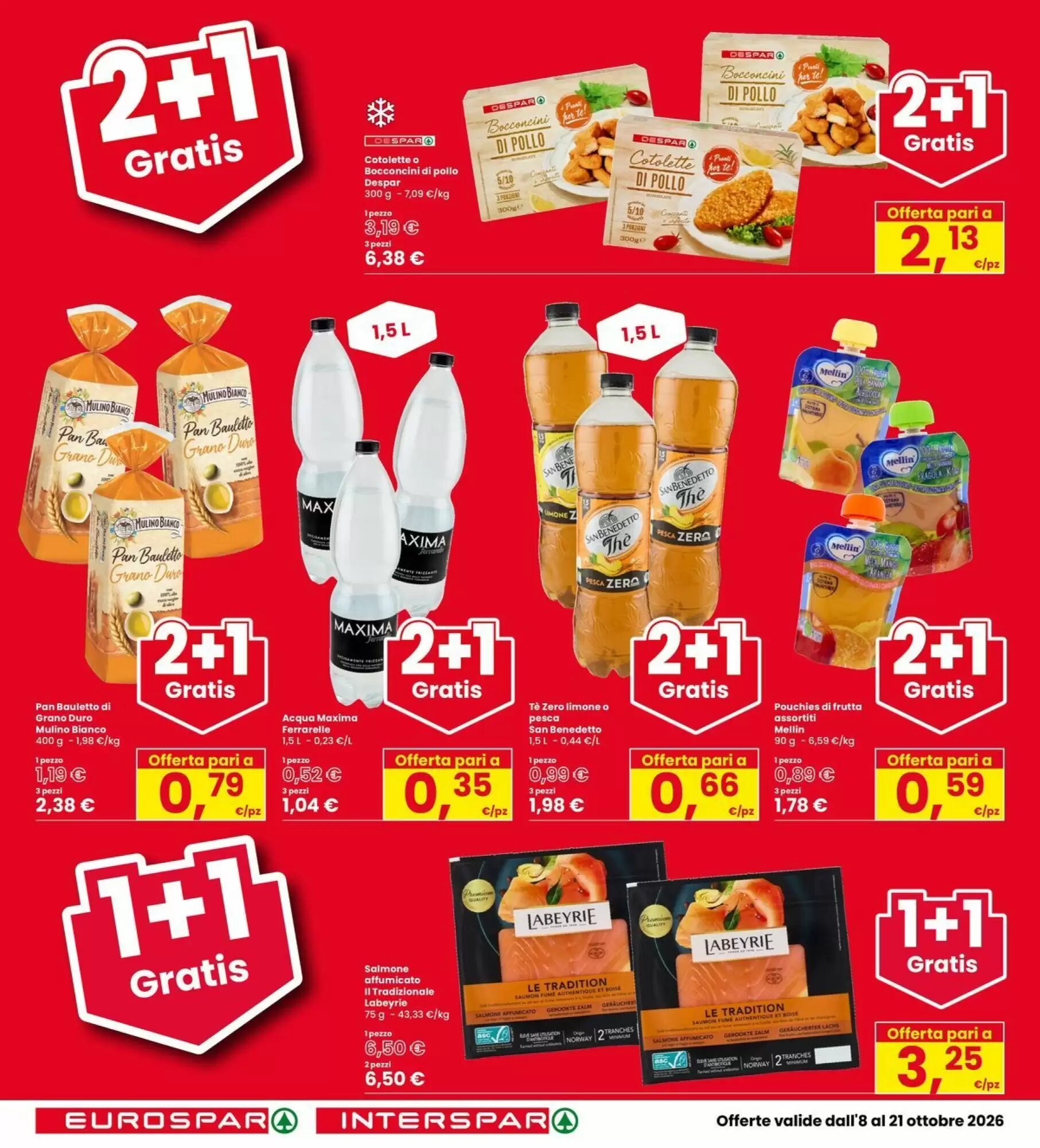 Volantino promozionale Eurospar  valide dal 08/10/2026 - Pagina 2.