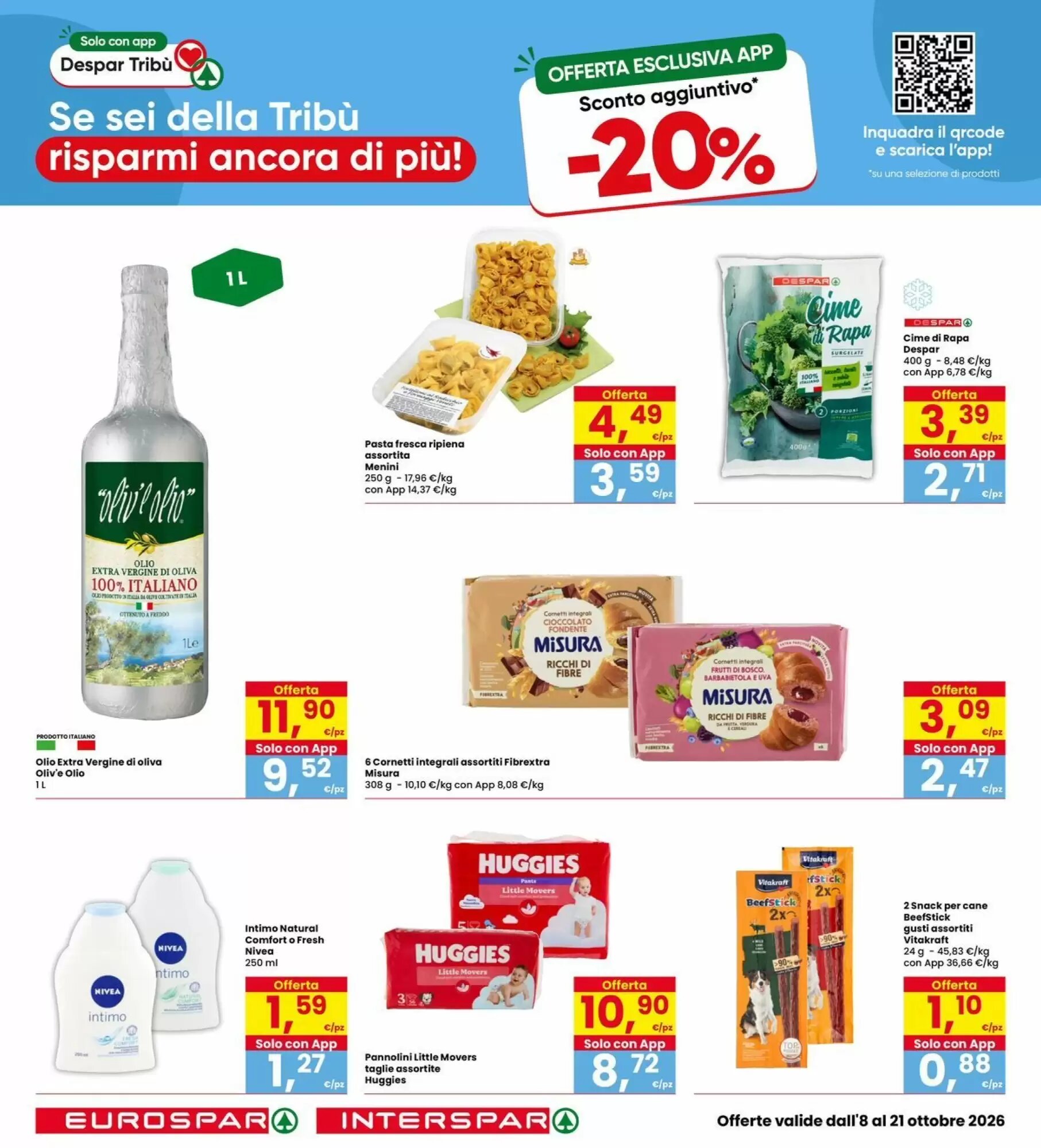 Volantino promozionale Eurospar  valide dal 08/10/2026 - Pagina 26.