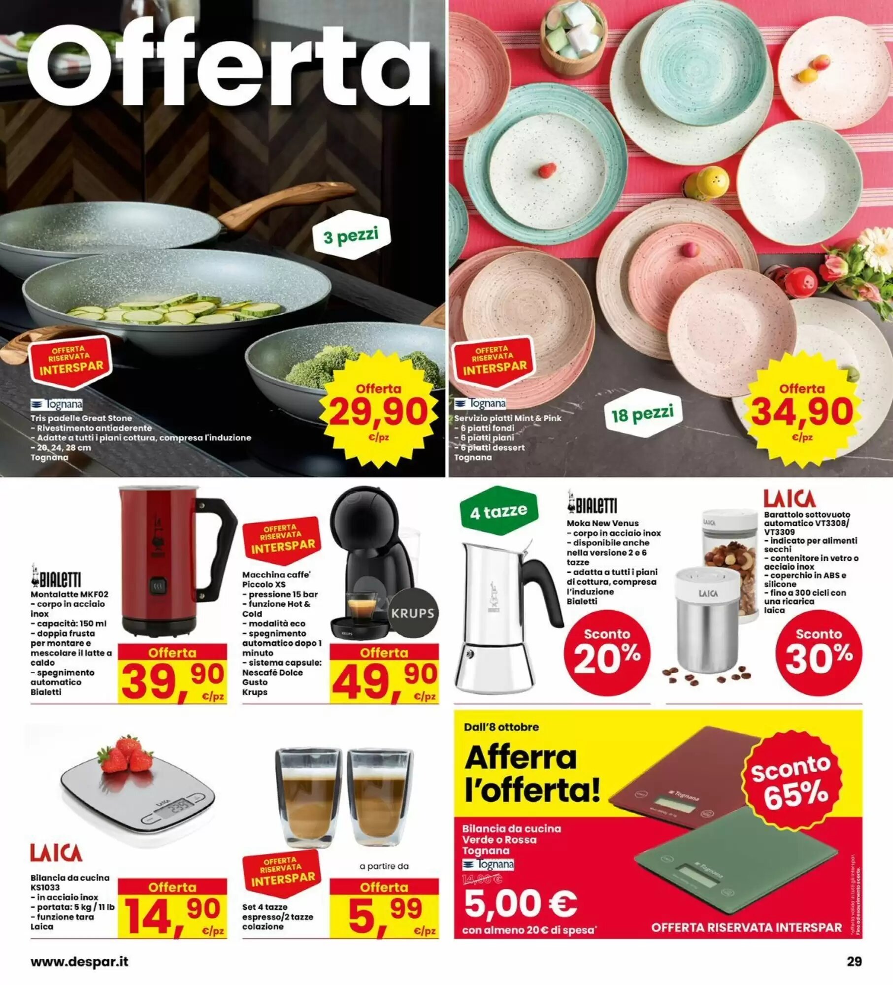 Volantino promozionale Eurospar  valide dal 08/10/2026 - Pagina 29.
