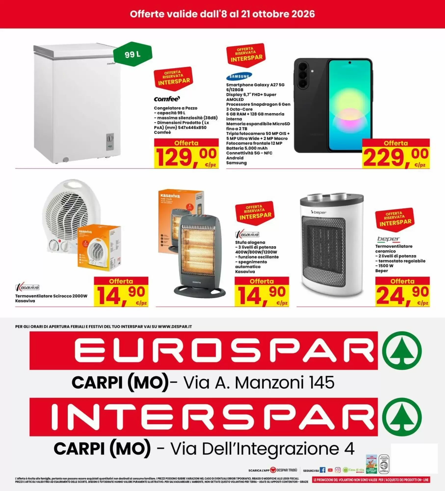 Volantino promozionale Eurospar  valide dal 08/10/2026 - Pagina 32.