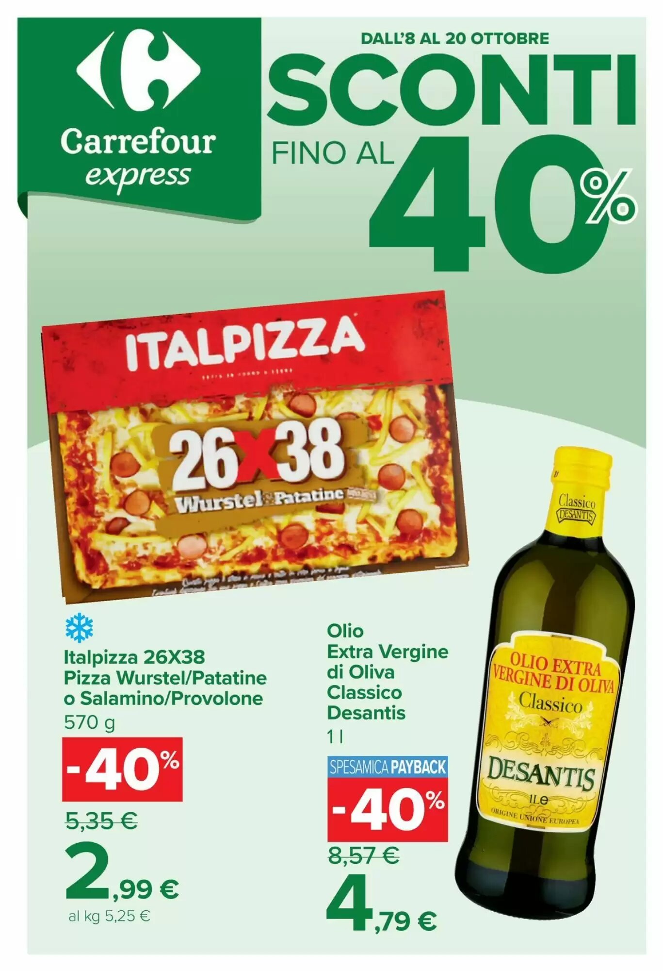 Volantino promozionale Carrefour Express valide dal 08/10/2026 - Pagina 1.
