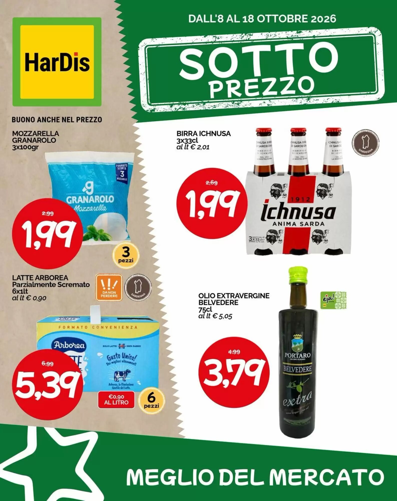 Volantino promozionale Hardis valide dal 08/10/2026 - Pagina 1.