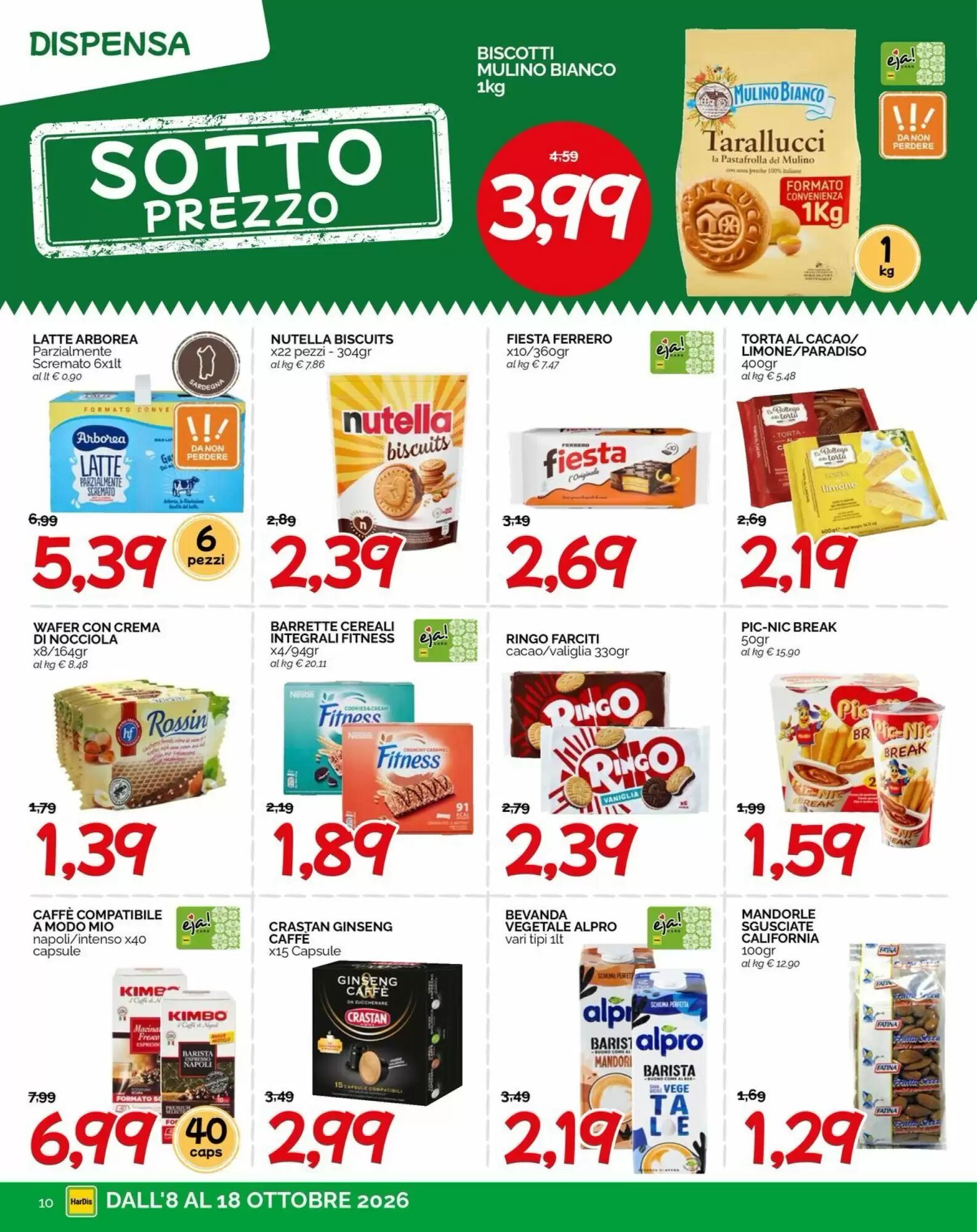 Volantino promozionale Hardis  valide dal 08/10/2026 - Pagina 10.