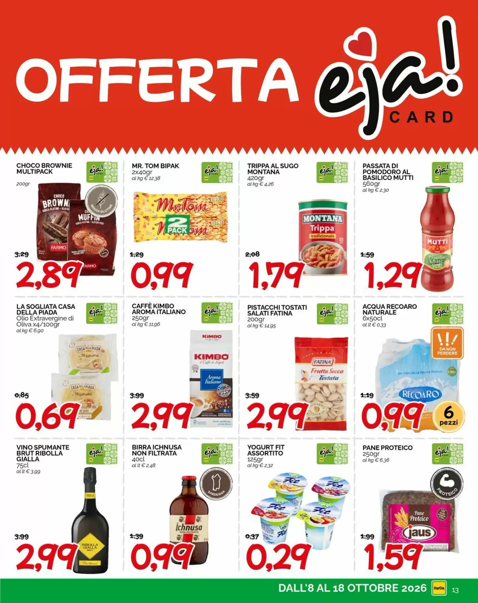 Volantino promozionale Hardis  valide dal 08/10/2026 - Pagina 13.