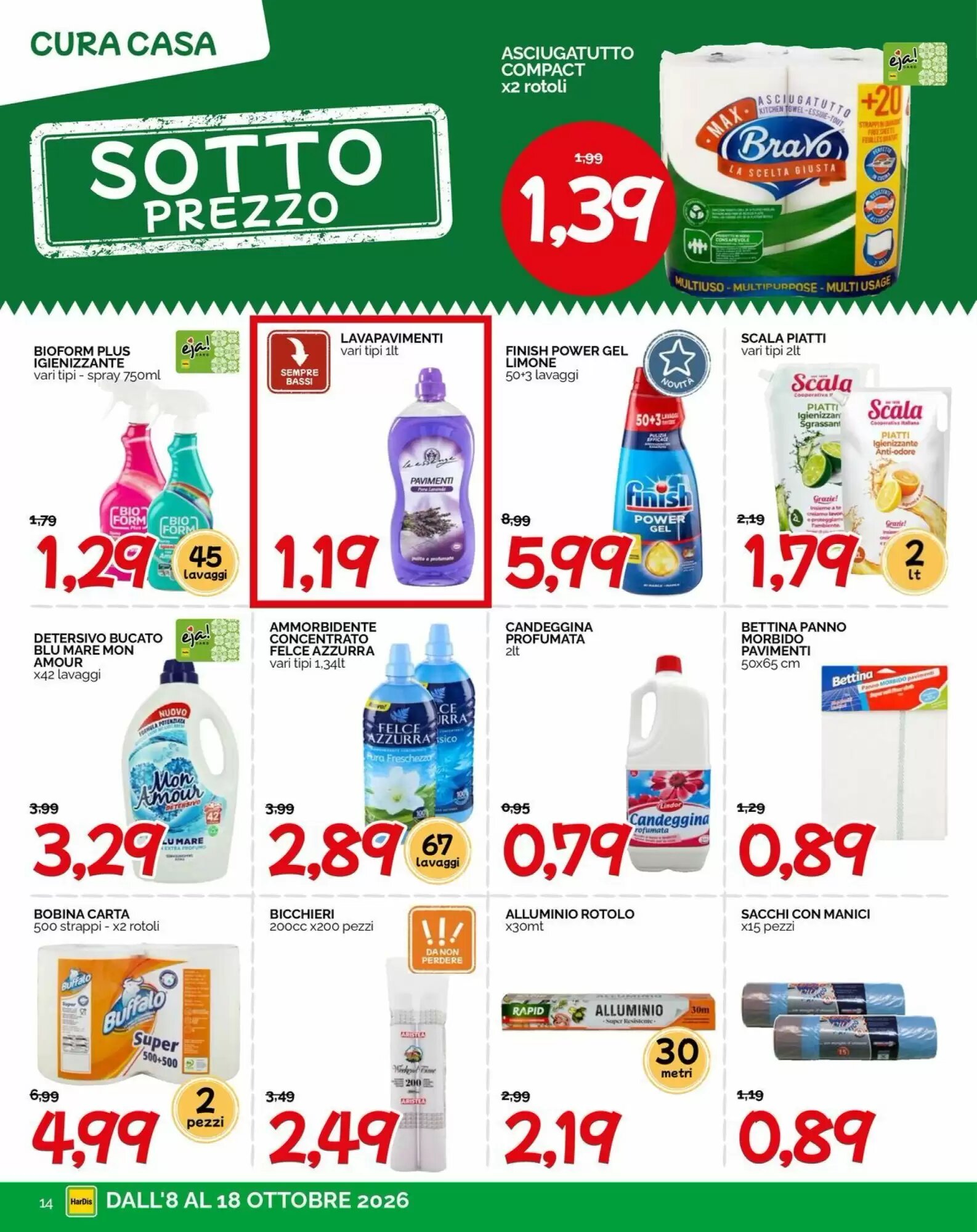 Volantino promozionale Hardis  valide dal 08/10/2026 - Pagina 14.
