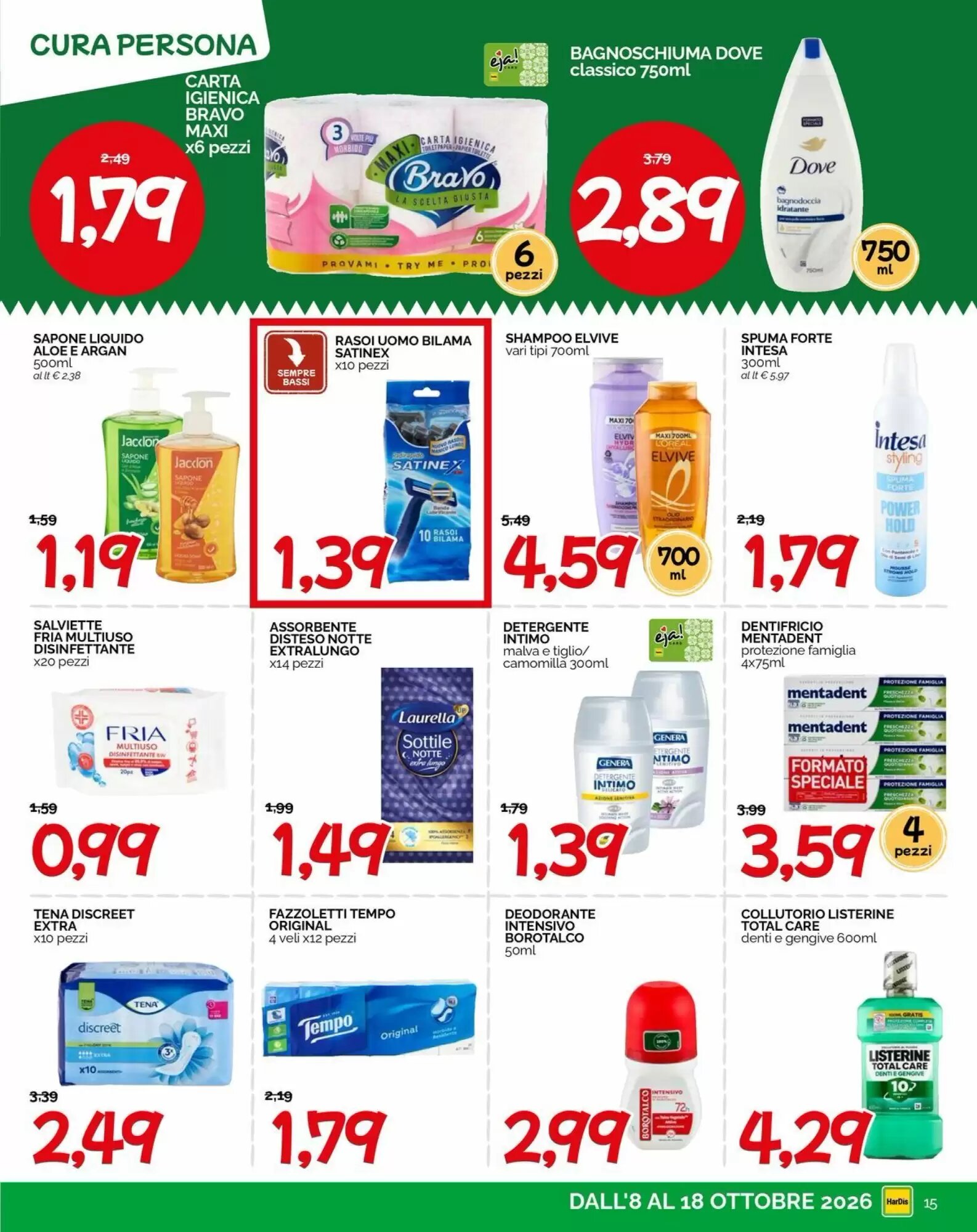 Volantino promozionale Hardis  valide dal 08/10/2026 - Pagina 15.