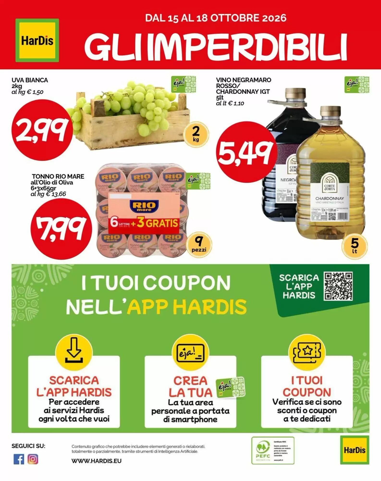 Volantino promozionale Hardis  valide dal 08/10/2026 - Pagina 16.