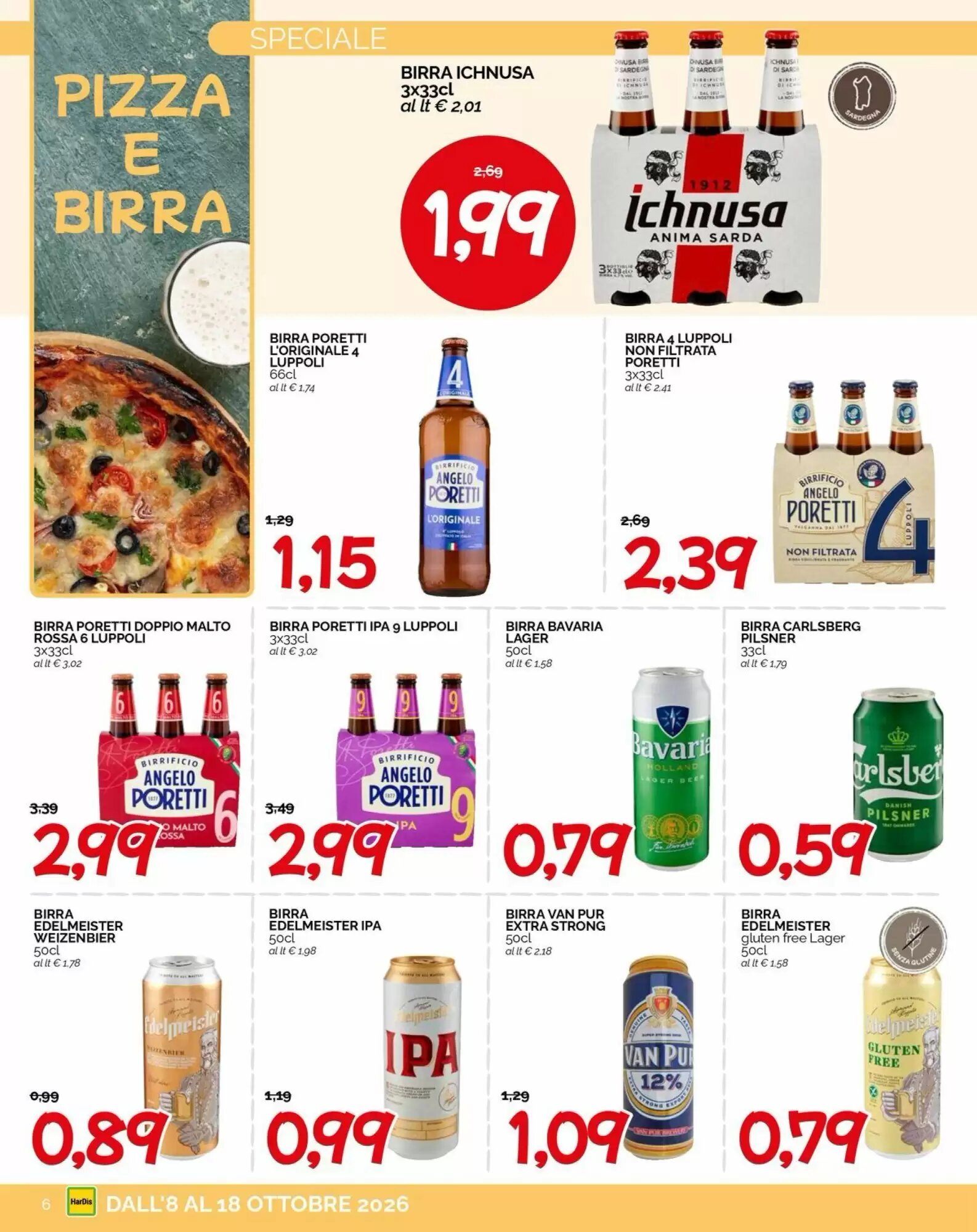 Volantino promozionale Hardis  valide dal 08/10/2026 - Pagina 6.