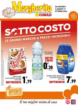 Volantino promozionale Conad Margherita  valide dal 08/10/2026