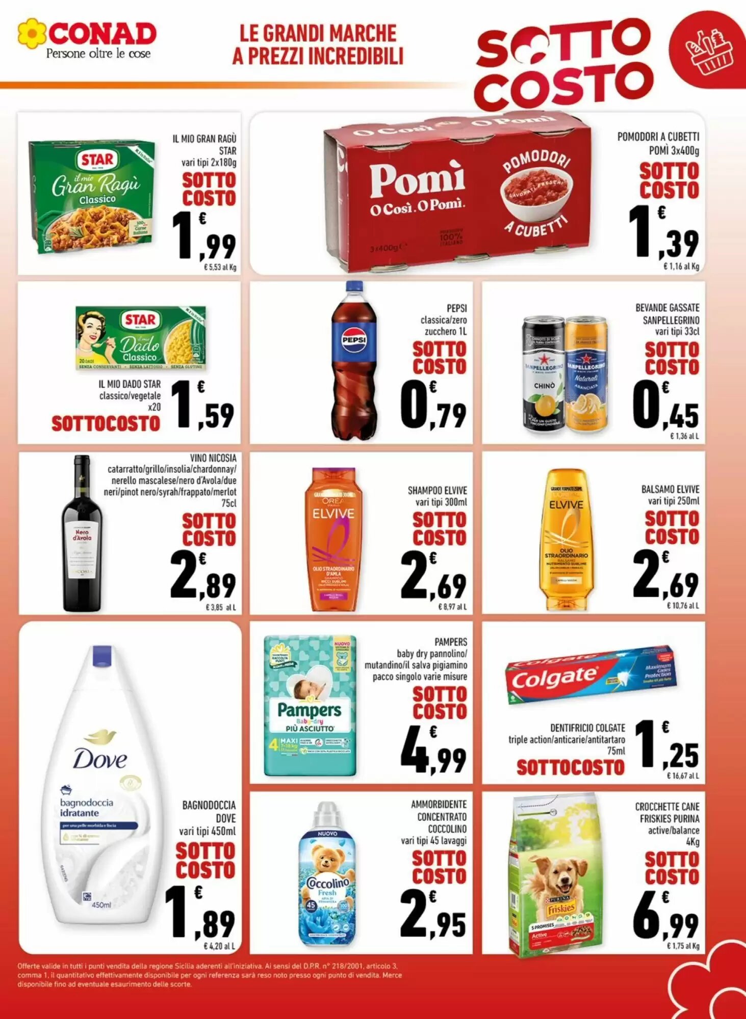 Volantino promozionale Conad Margherita  valide dal 08/10/2026 - Pagina 3.
