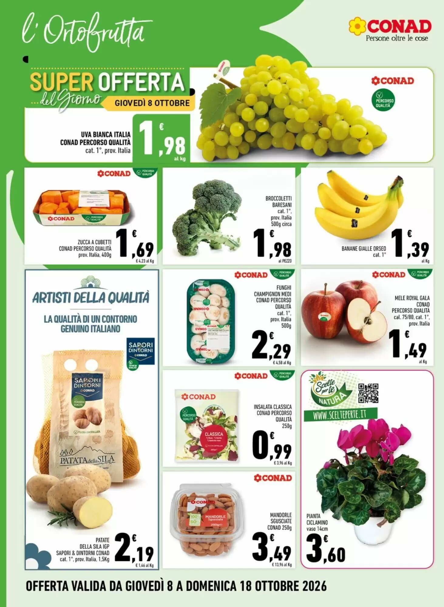 Volantino promozionale Conad Margherita  valide dal 08/10/2026 - Pagina 4.