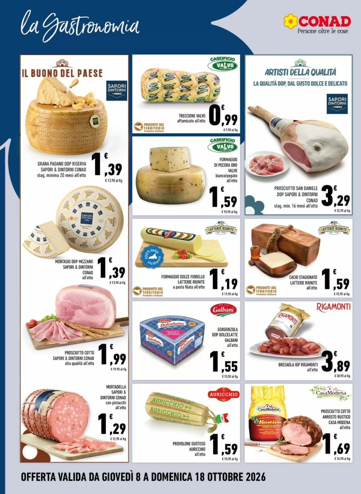 Volantino promozionale Conad Margherita  valide dal 08/10/2026 - Pagina 8.