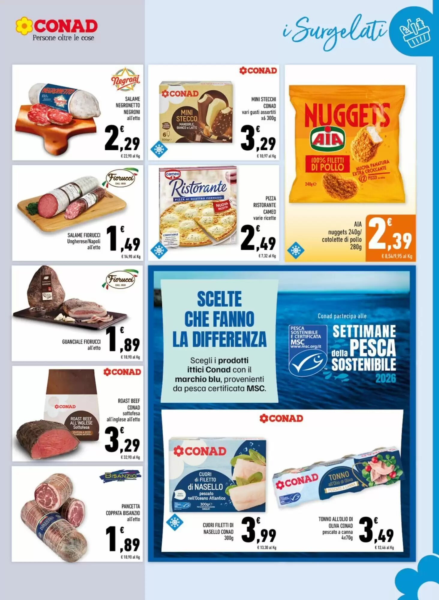 Volantino promozionale Conad Margherita  valide dal 08/10/2026 - Pagina 9.