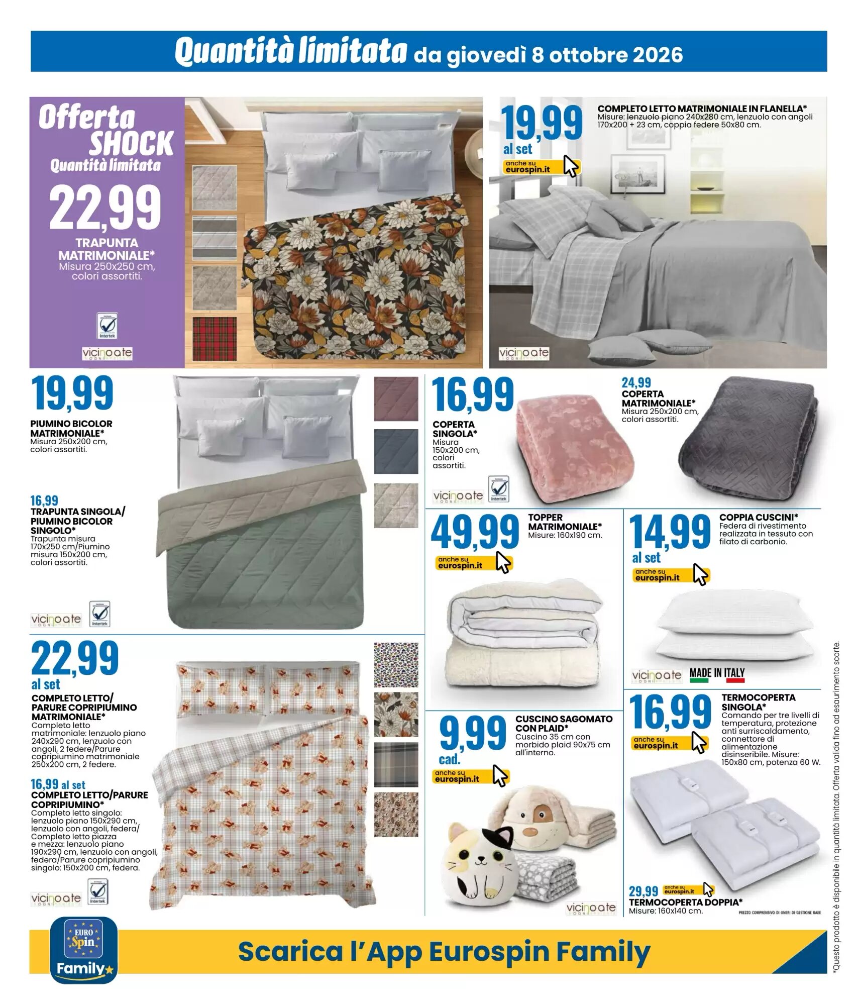 Volantino promozionale Eurospin  valide dal 08/10/2026 - Pagina 16.