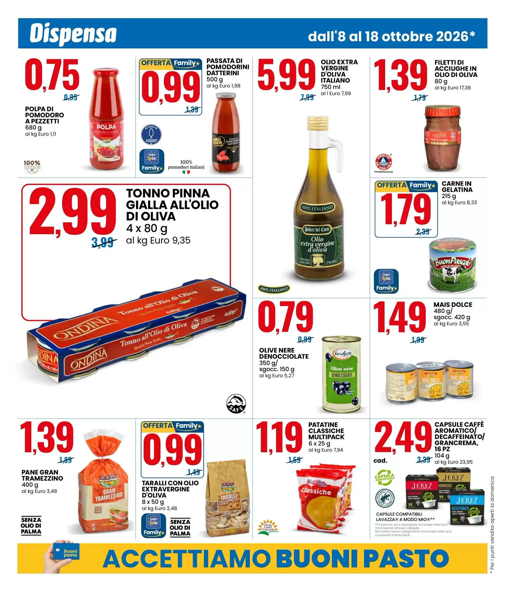 Volantino promozionale Eurospin  valide dal 08/10/2026 - Pagina 4.
