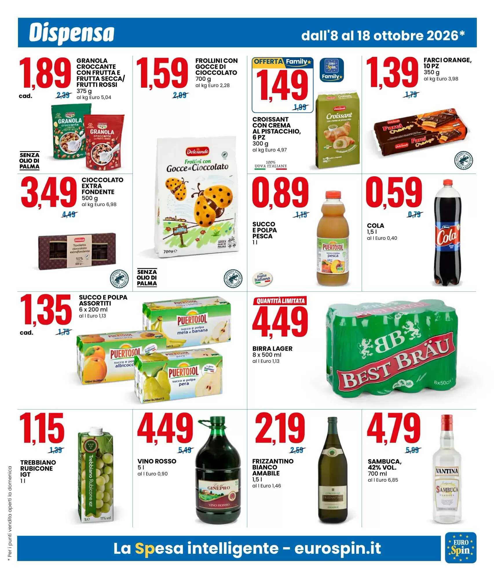 Volantino promozionale Eurospin  valide dal 08/10/2026 - Pagina 5.